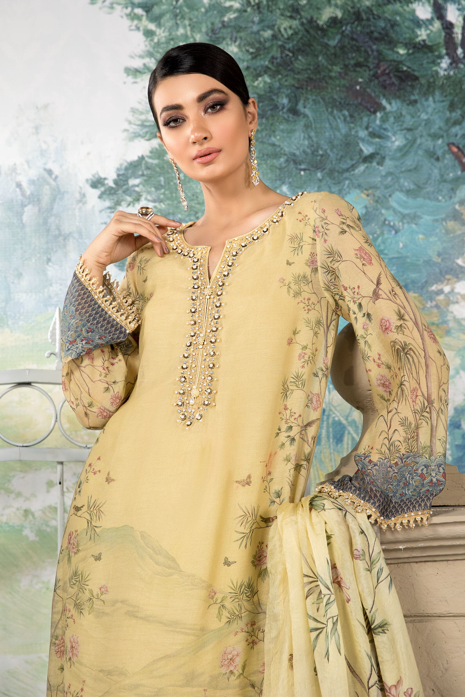 Unstitched Silk Net - SN-107 - Image 3