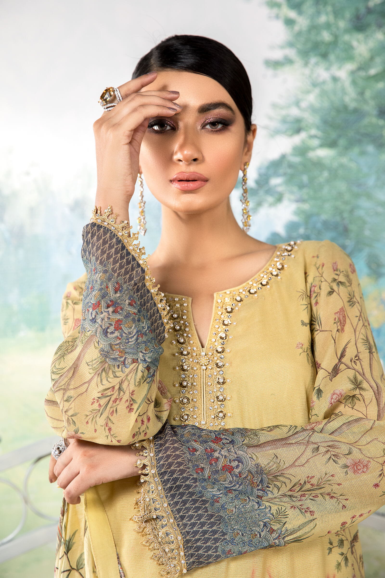 Unstitched Silk Net - SN-107 - Image 4