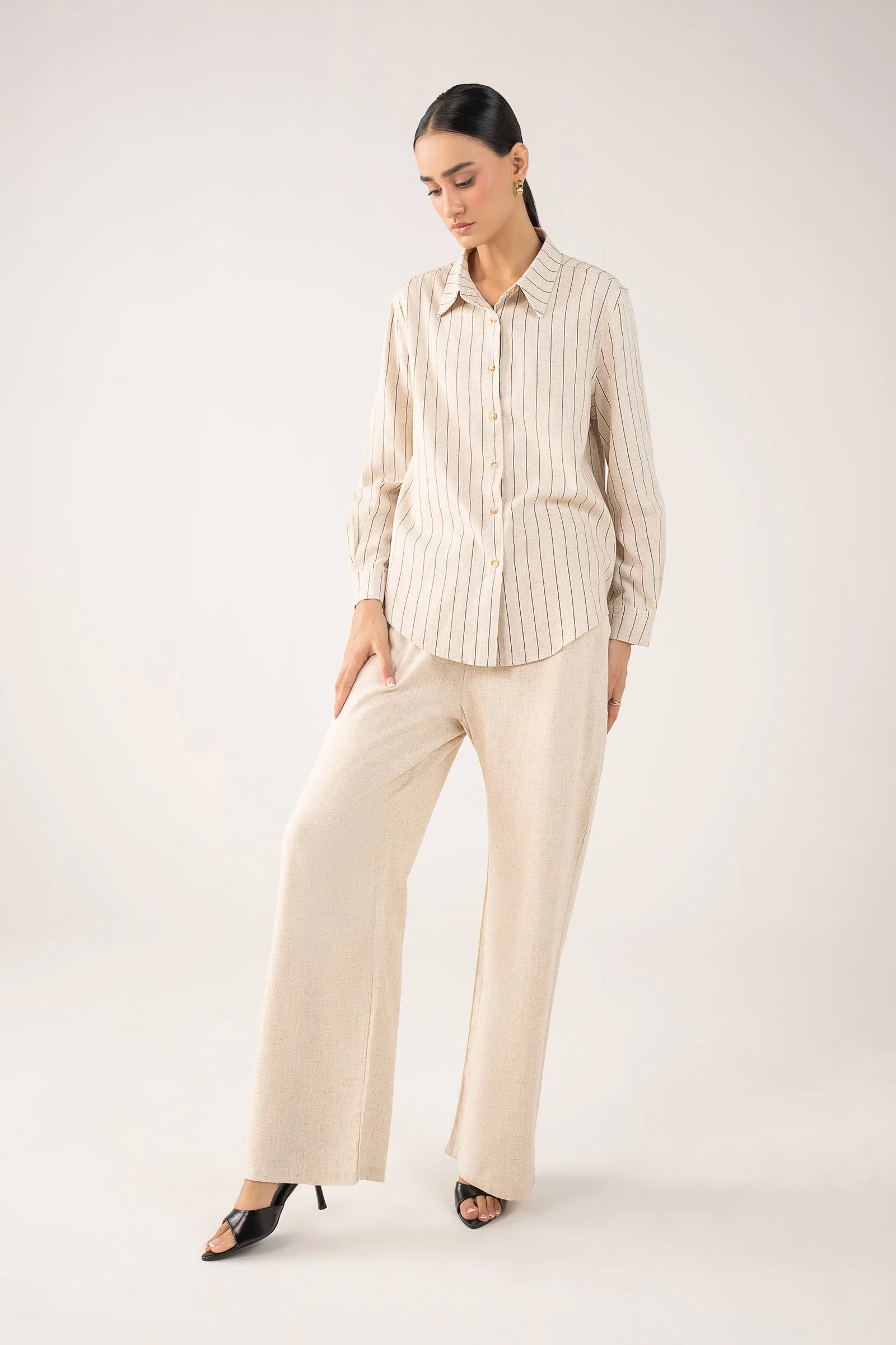 Striped Button-Down Set - Image 4