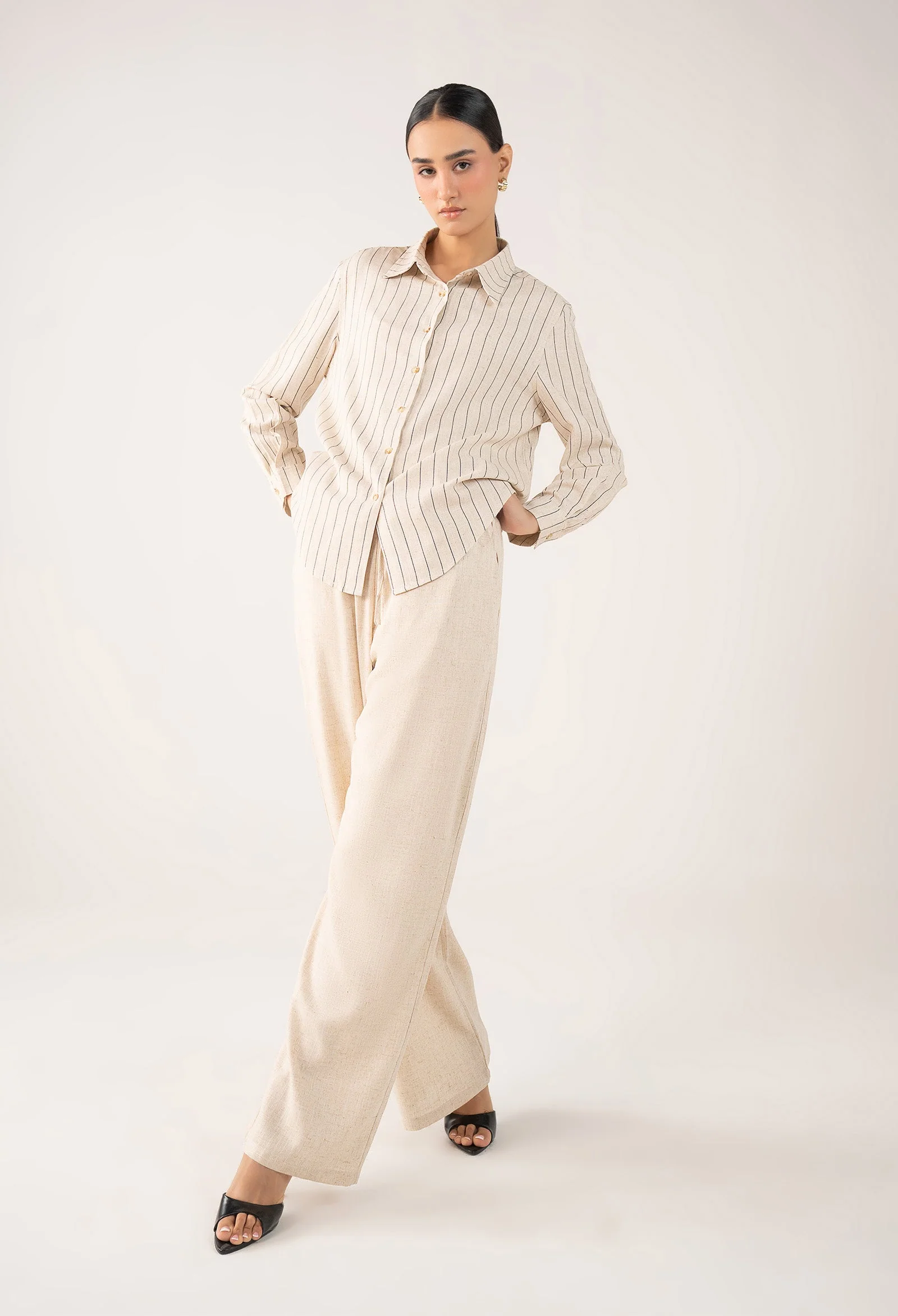 Striped Button-Down Set - Image 5