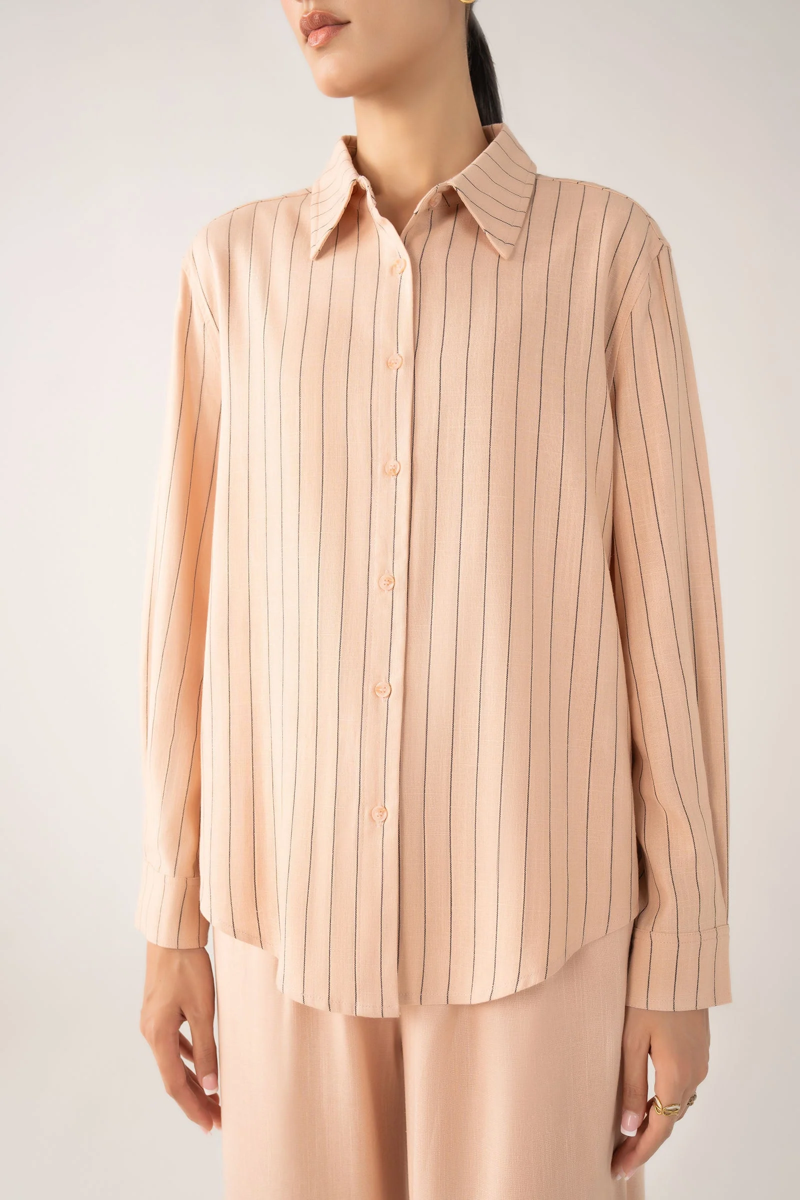 Striped Button-Down Set - Image 4