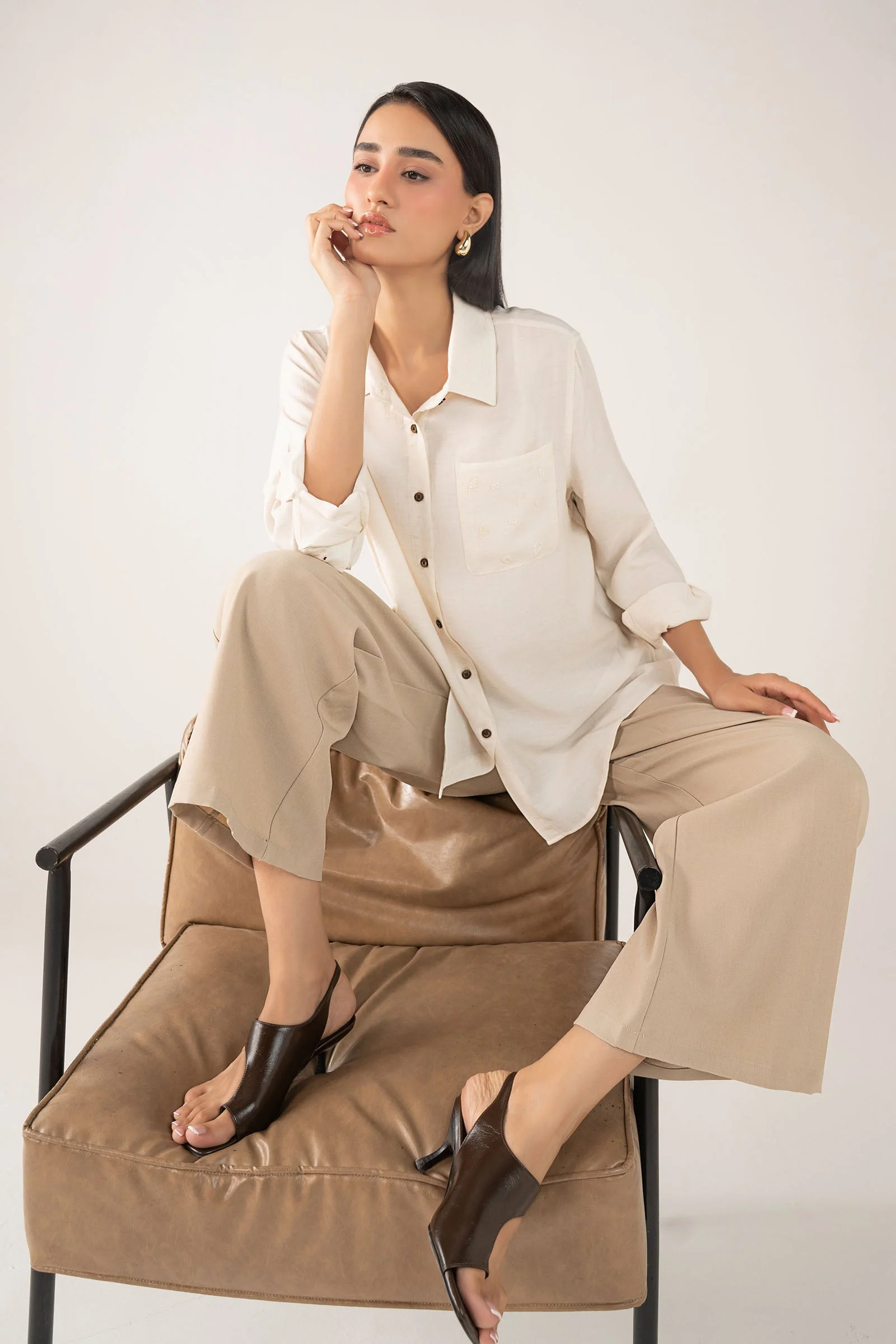 Muslin Button-Down Shirt - Image 4