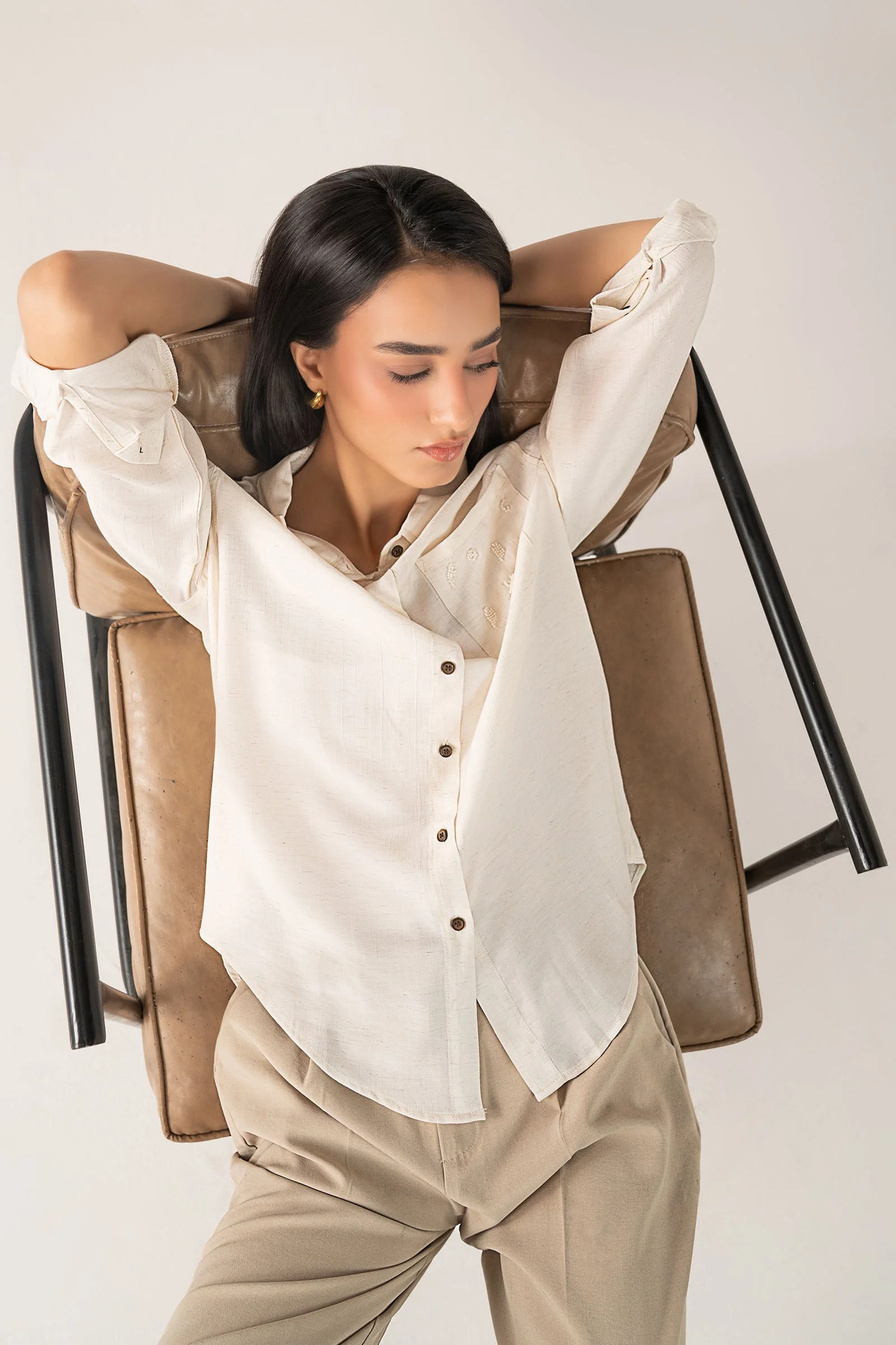 Muslin Button-Down Shirt - Image 5
