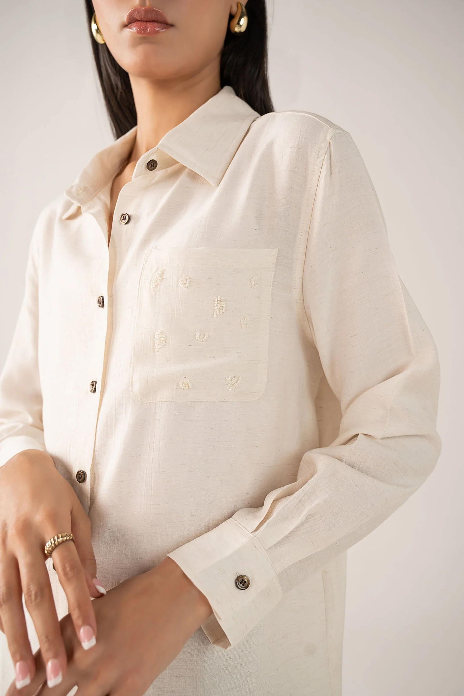 Muslin Button-Down Shirt - Image 7