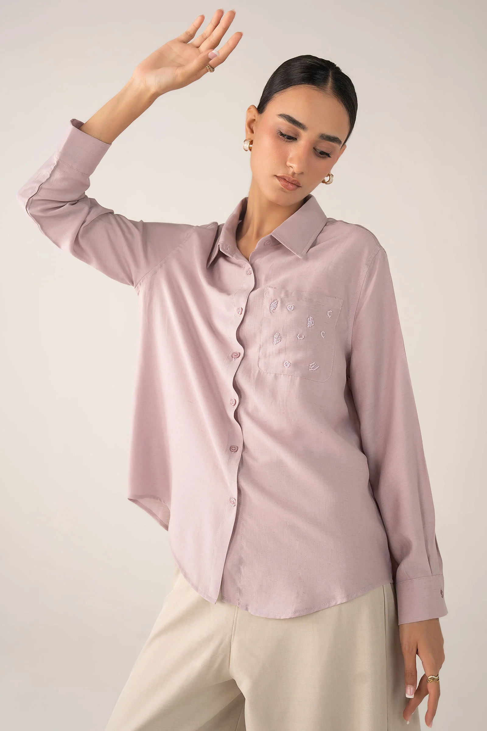 Muslin Button-Down Shirt - Image 6