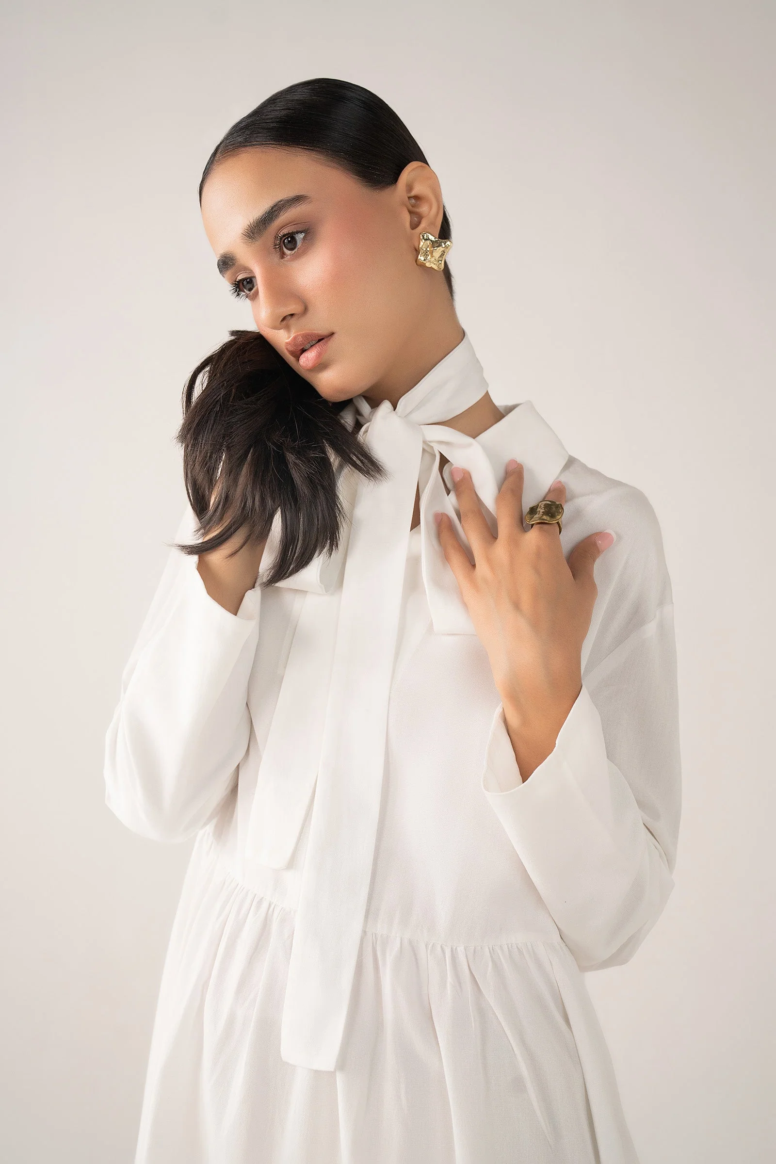 Relaxed Woven Dress - Image 2