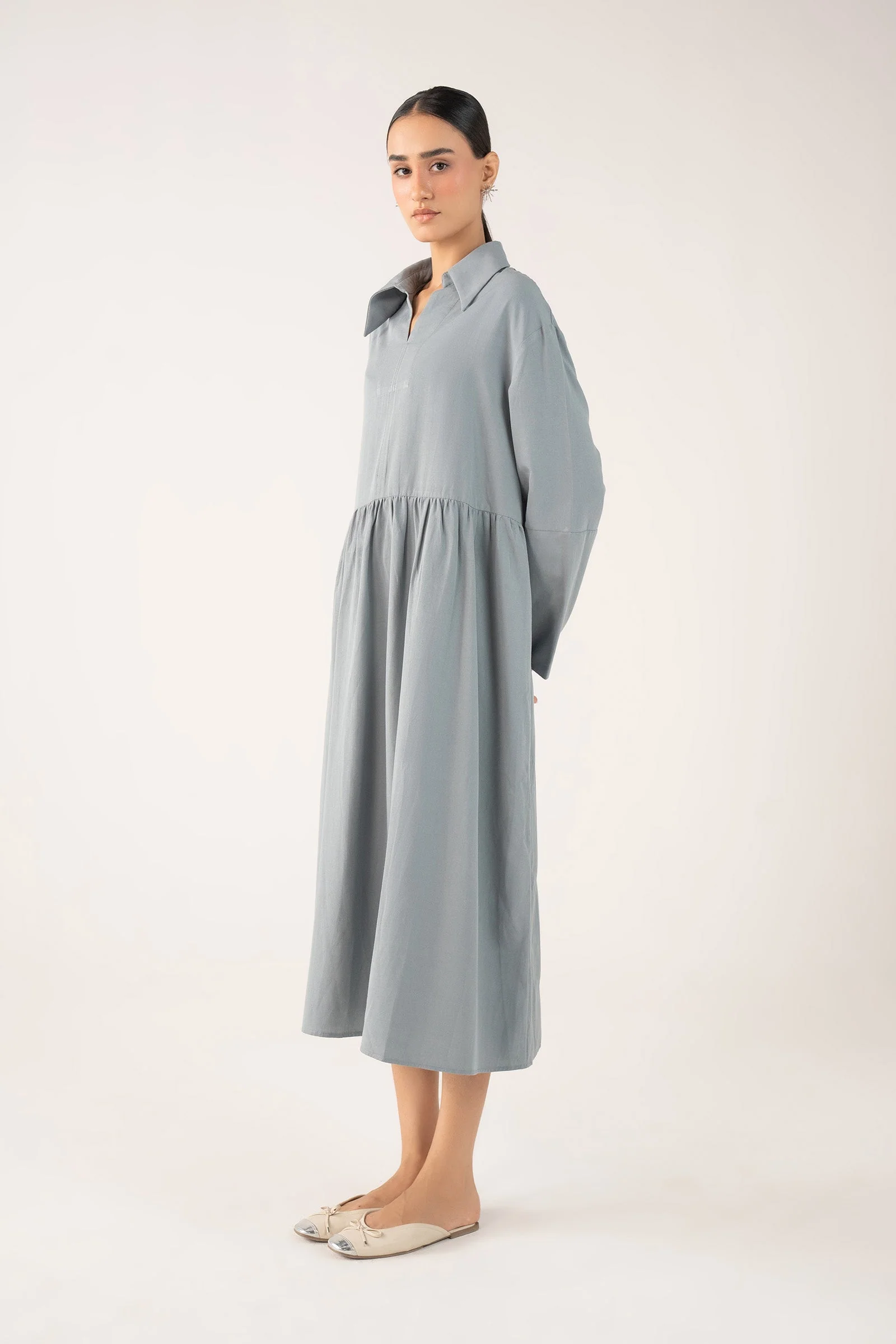 Relaxed Woven Dress