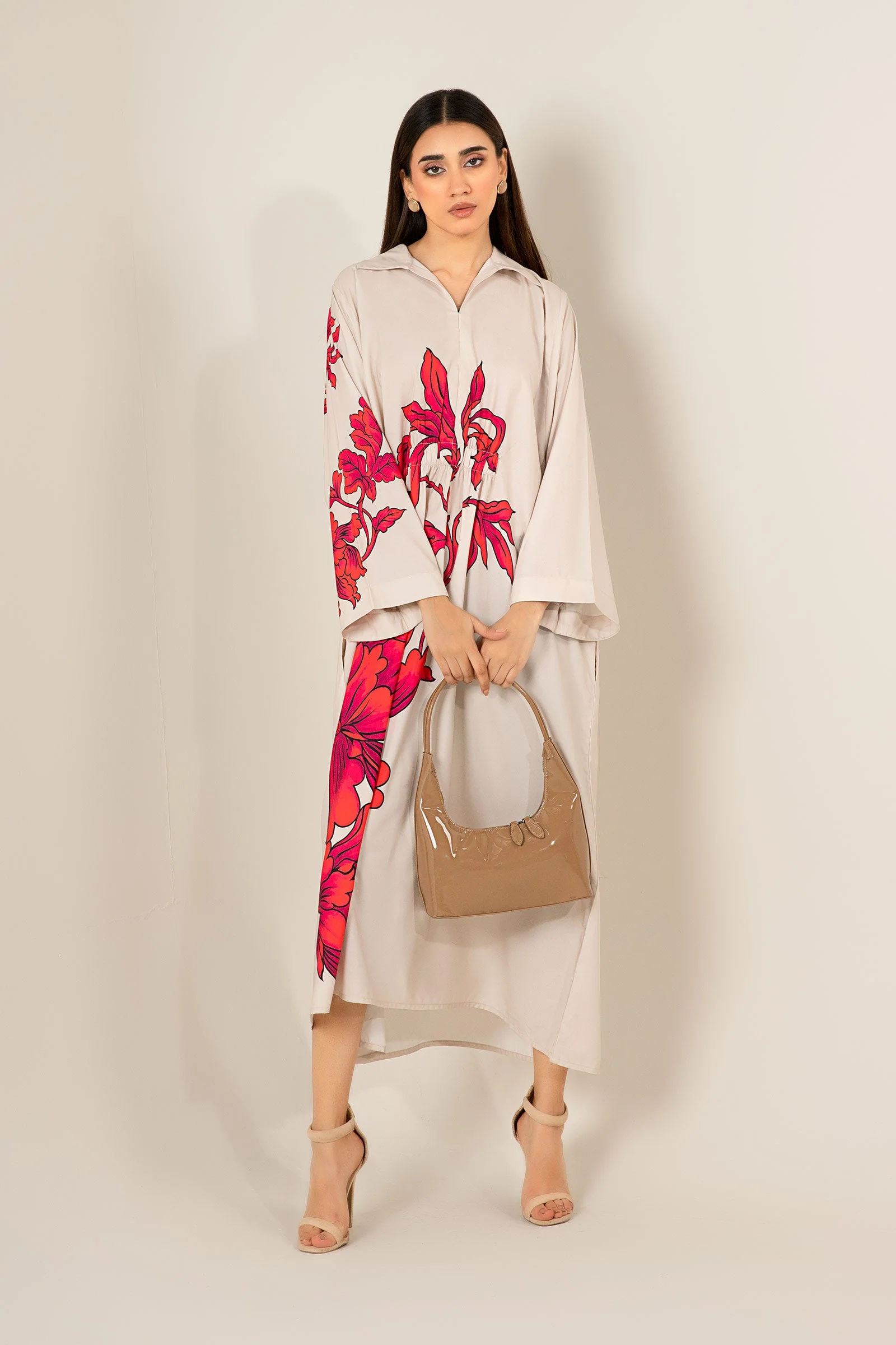 Floral Printed Dress - Image 2