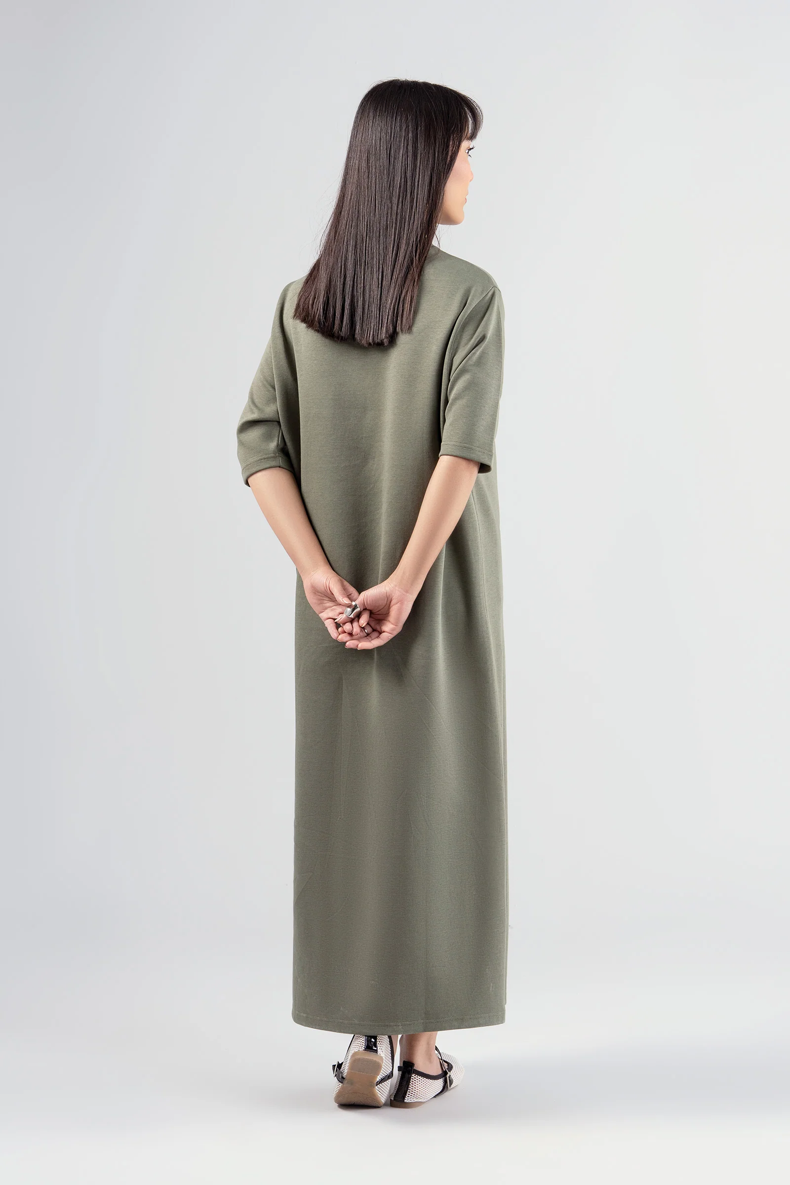 Long Knitted Dress - Image 5