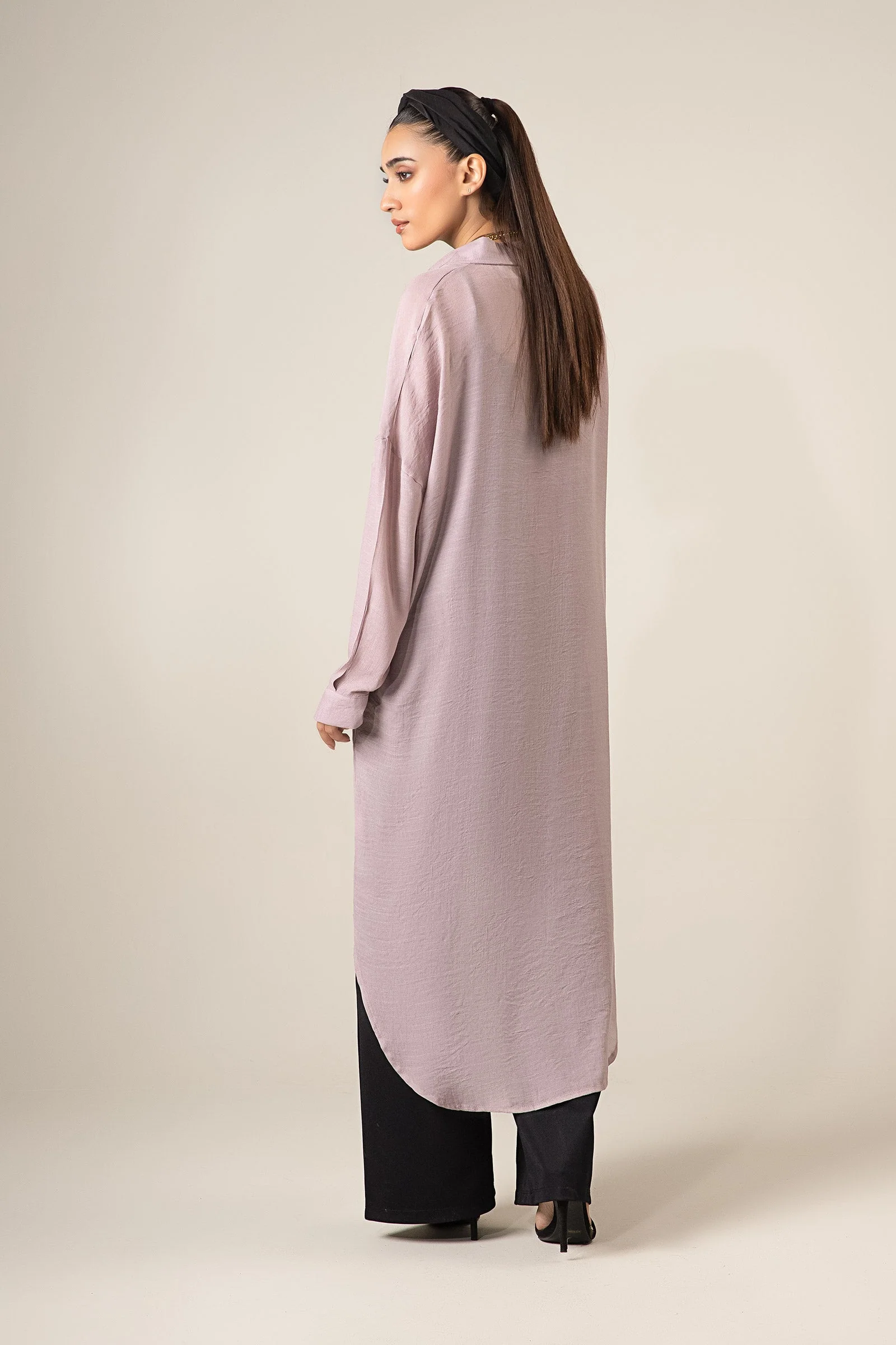 Long Button Down Shirt Dress - Image 7