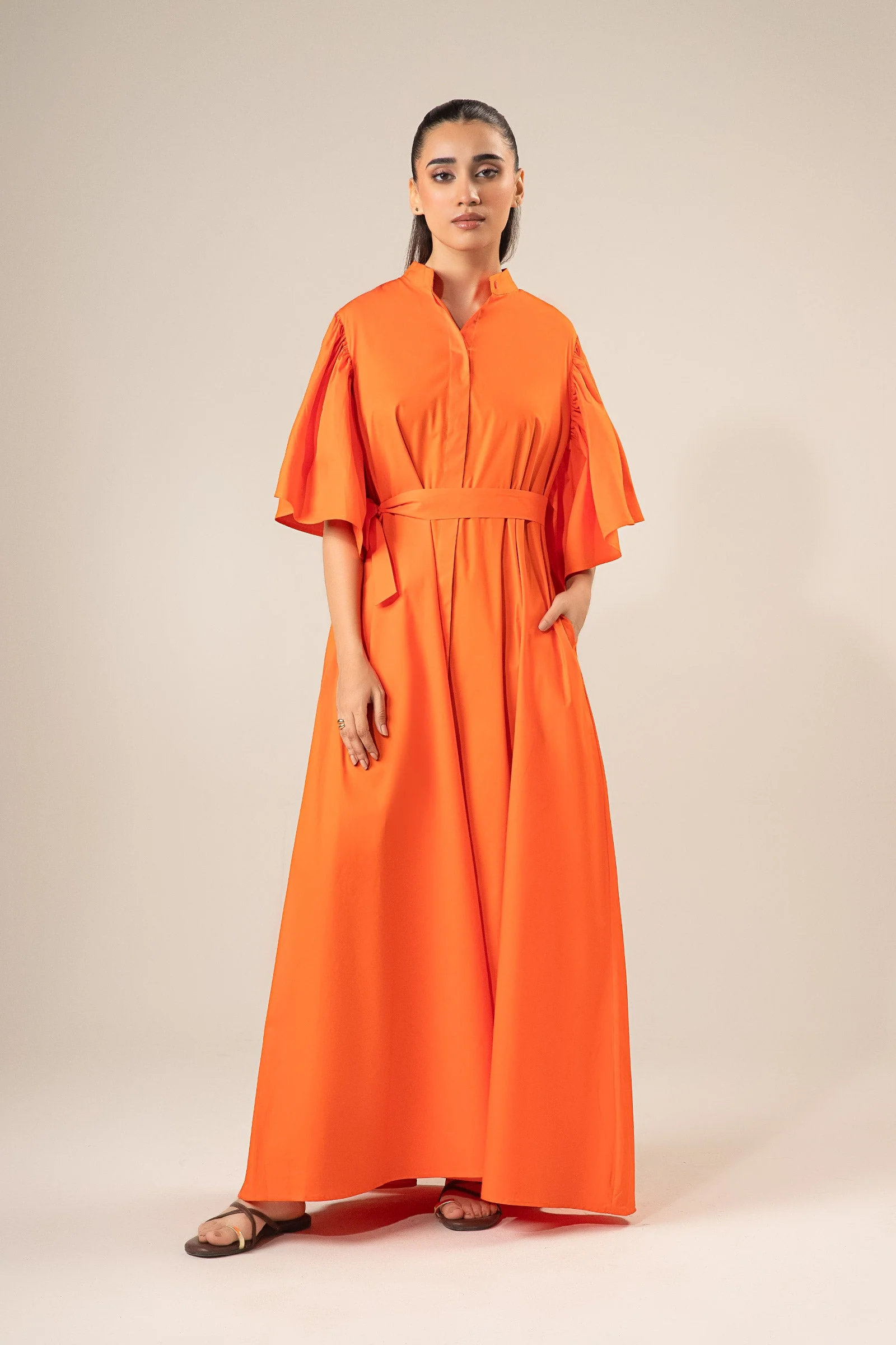 Flutter Sleeve Dress - Image 2