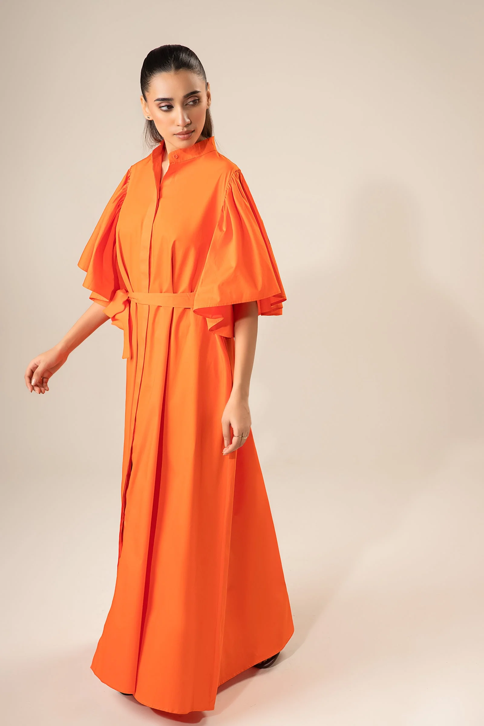 Flutter Sleeve Dress - Image 4