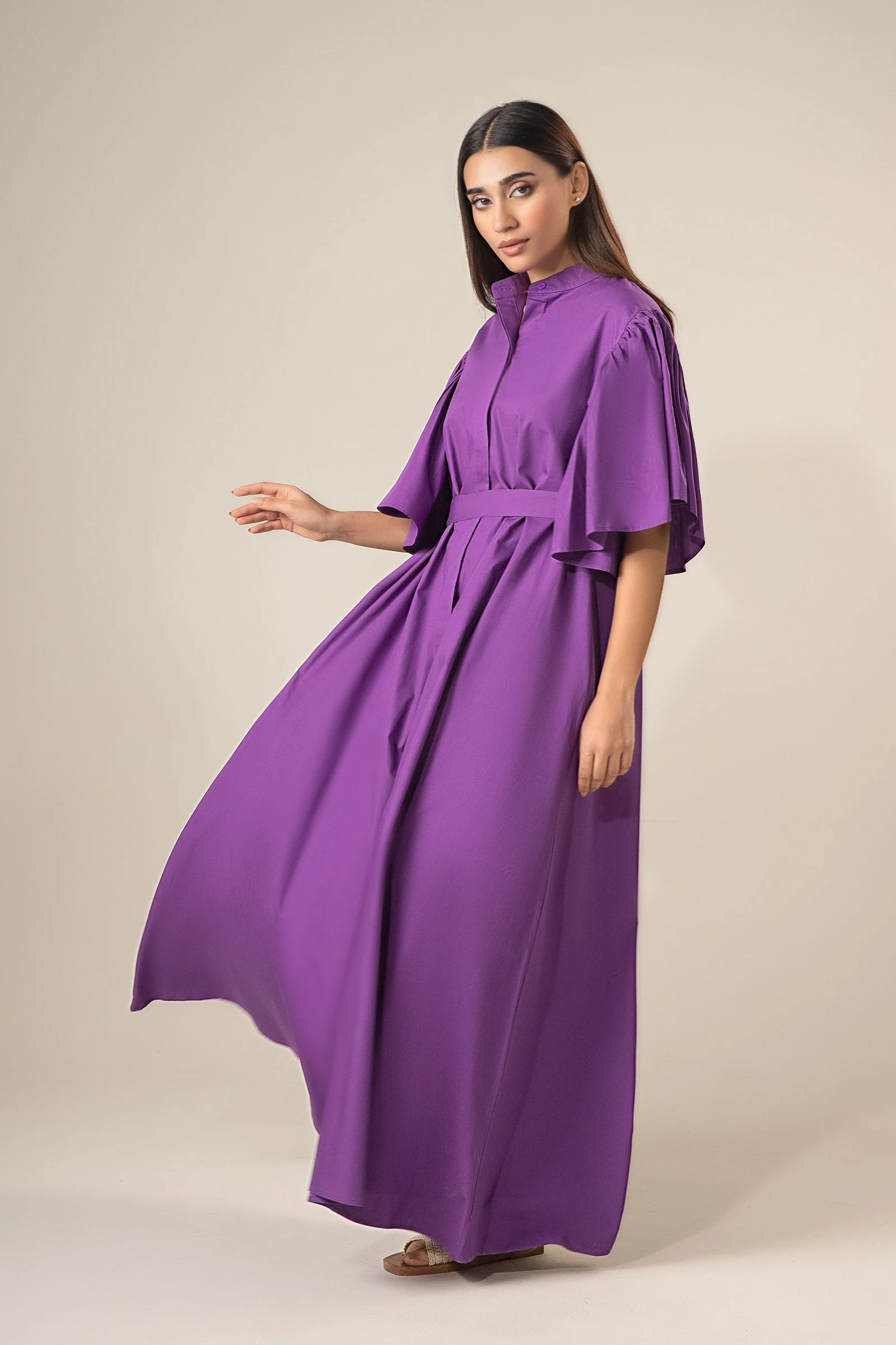 Flutter Sleeve Dress - Image 5