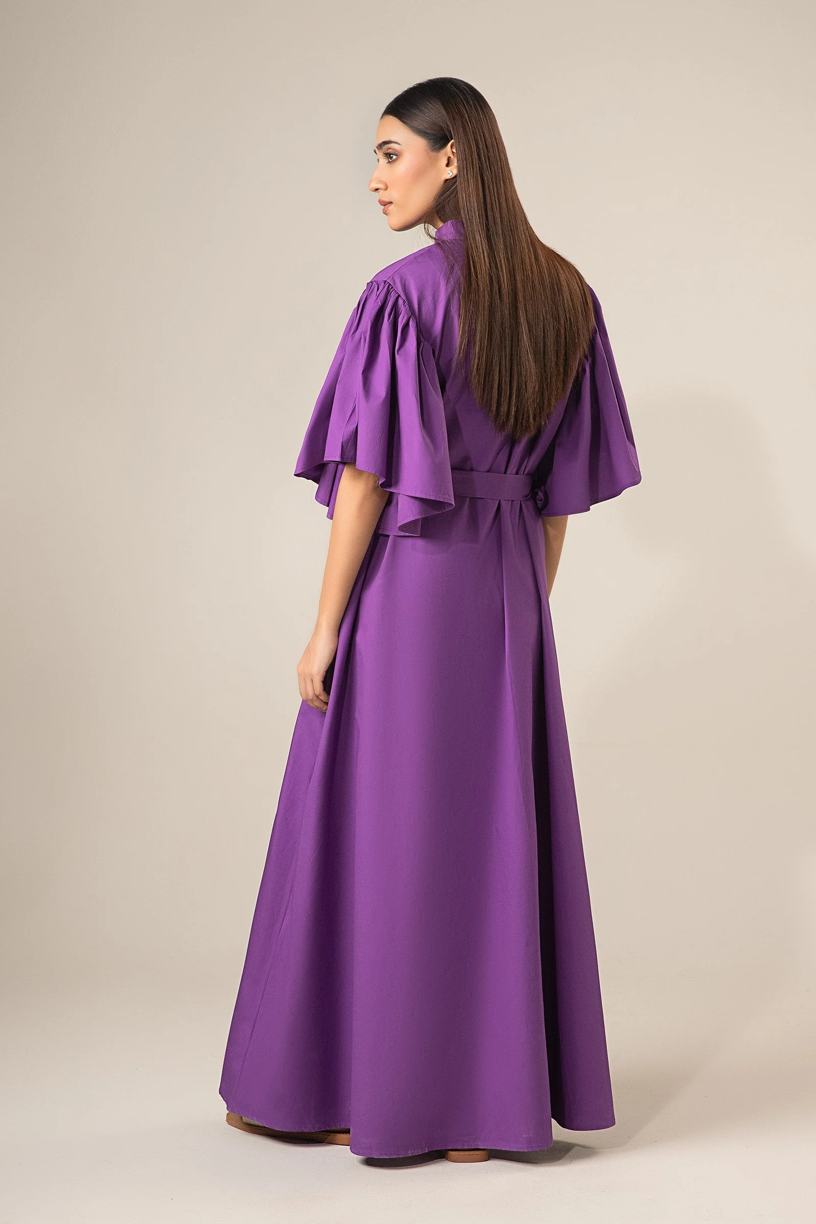 Flutter Sleeve Dress - Image 6