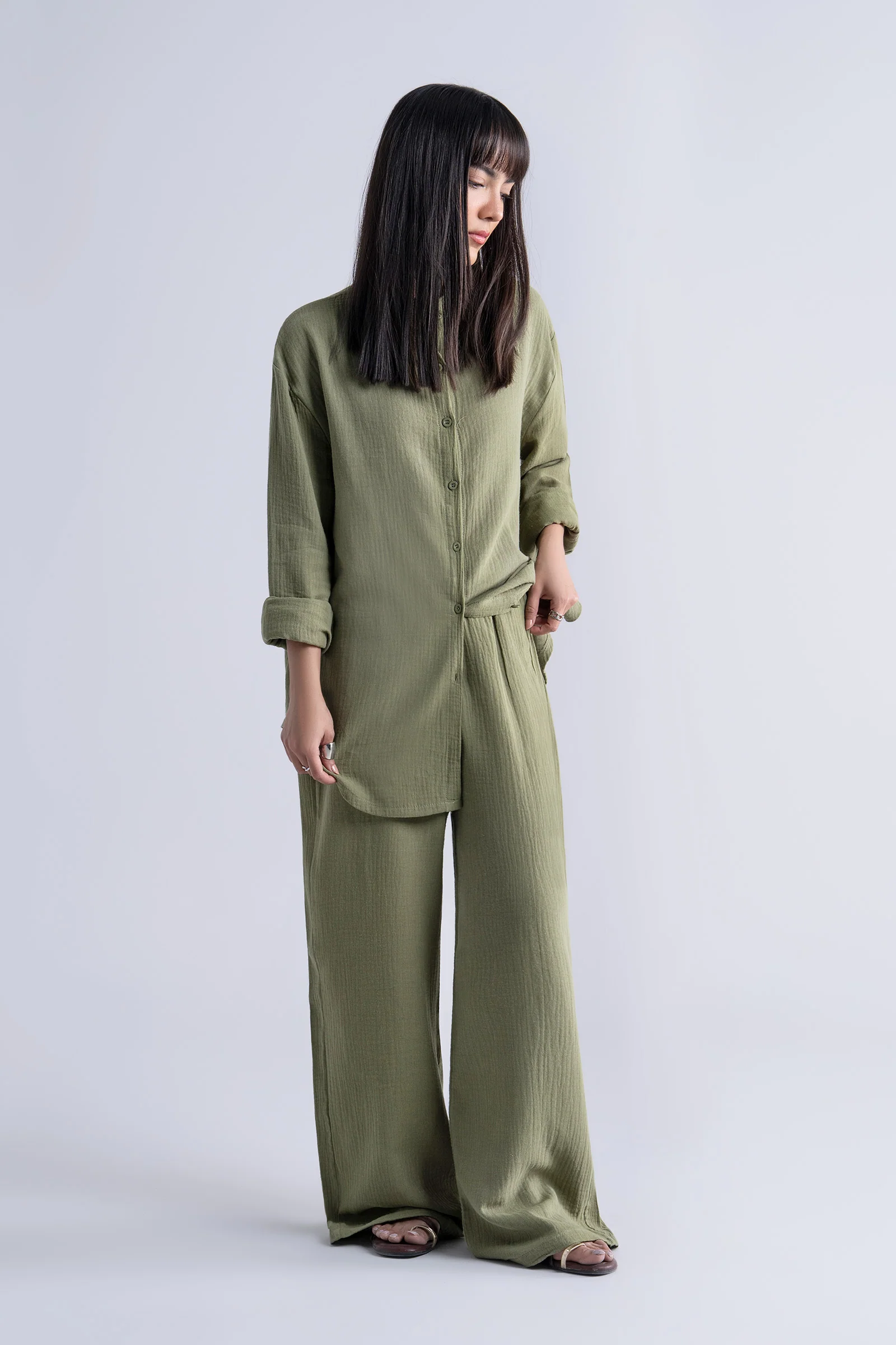 Solid Co-Ord Set