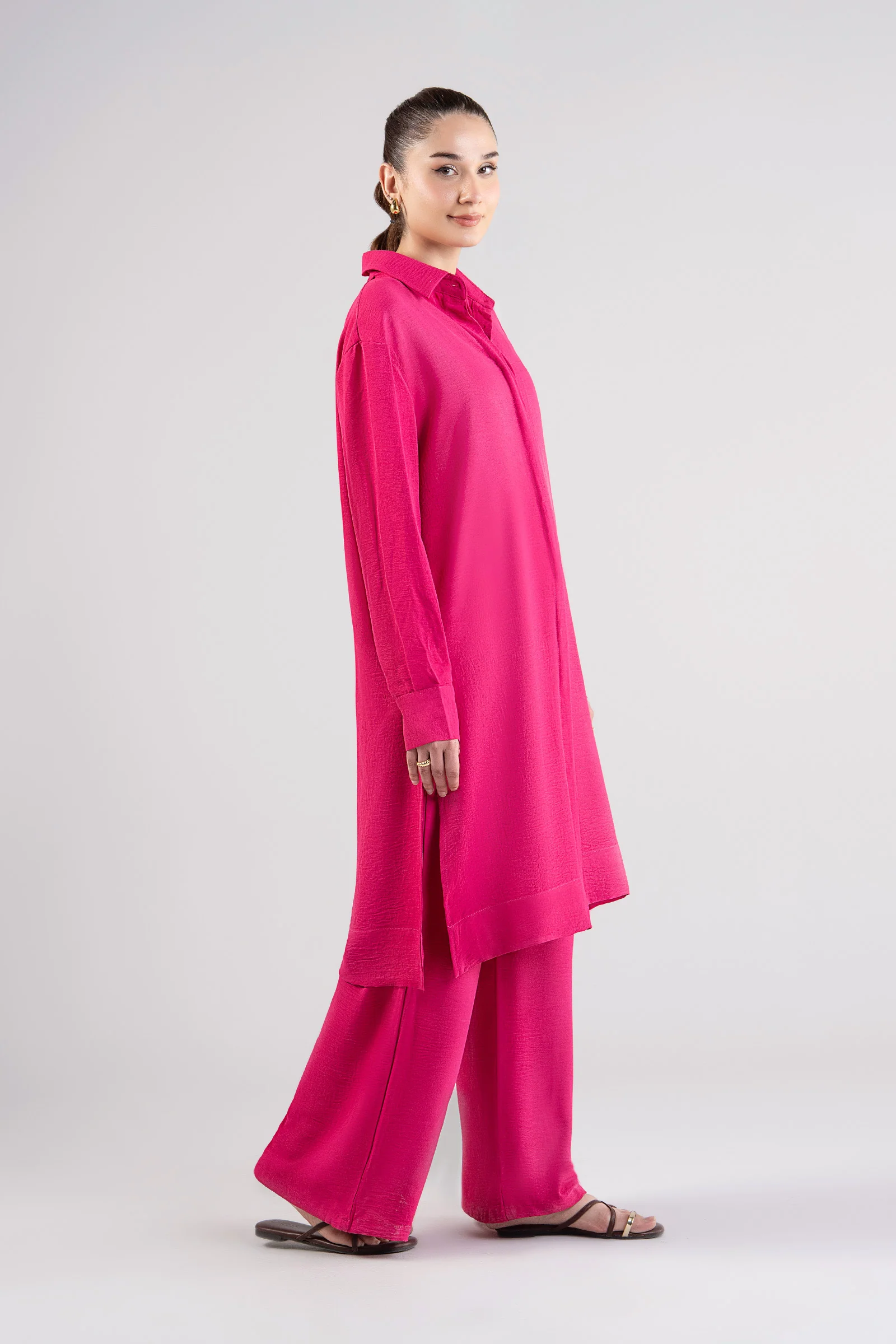Long Button Down Co-Ord Set - Image 4