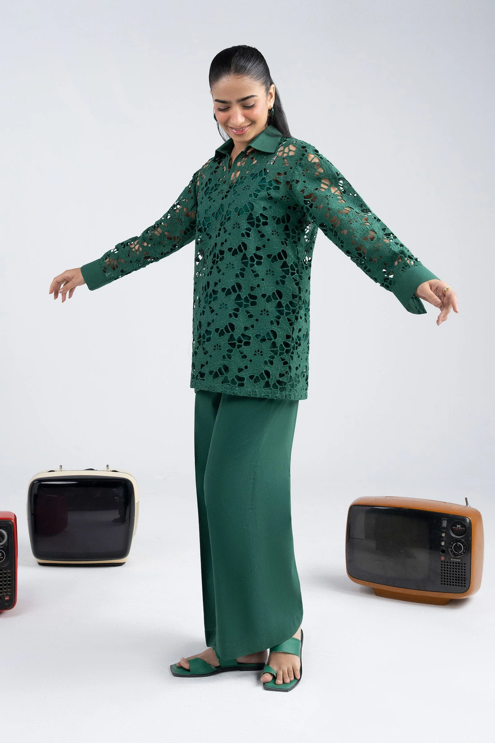 Schiffli Co-Ord Set - Image 6