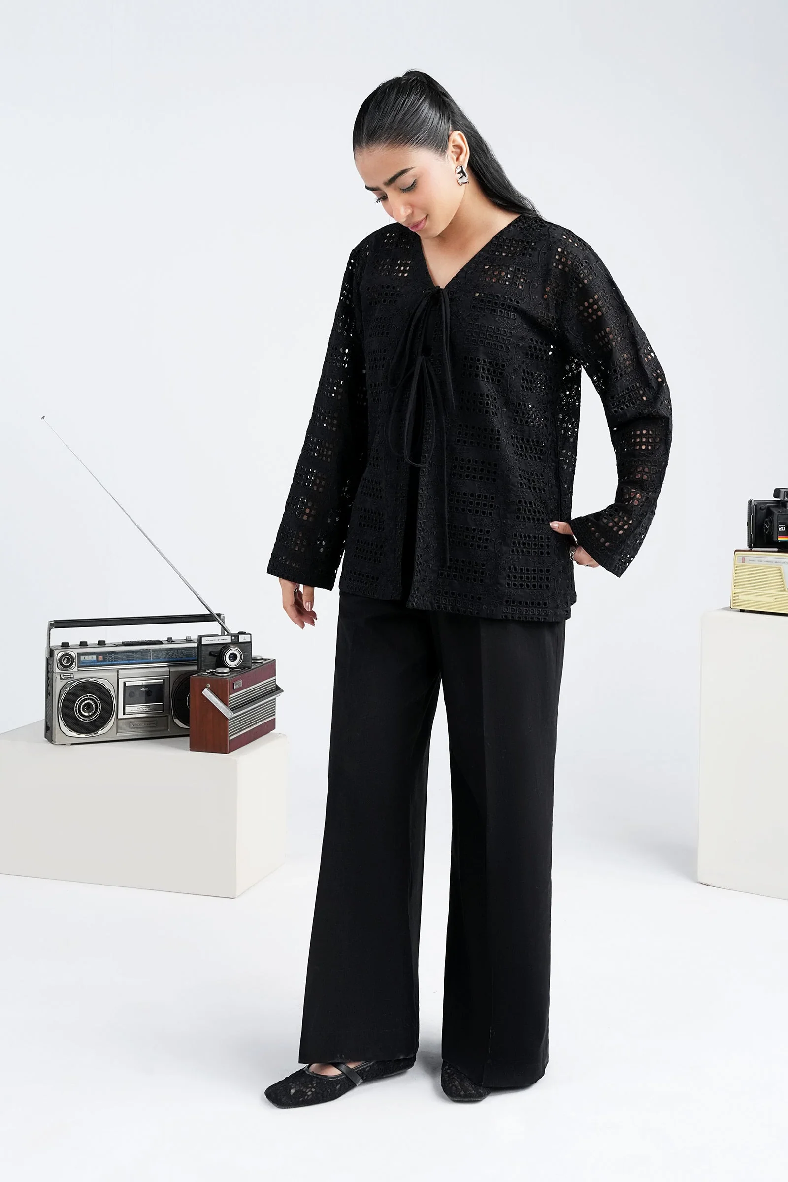 Schiffli Co-Ord Set