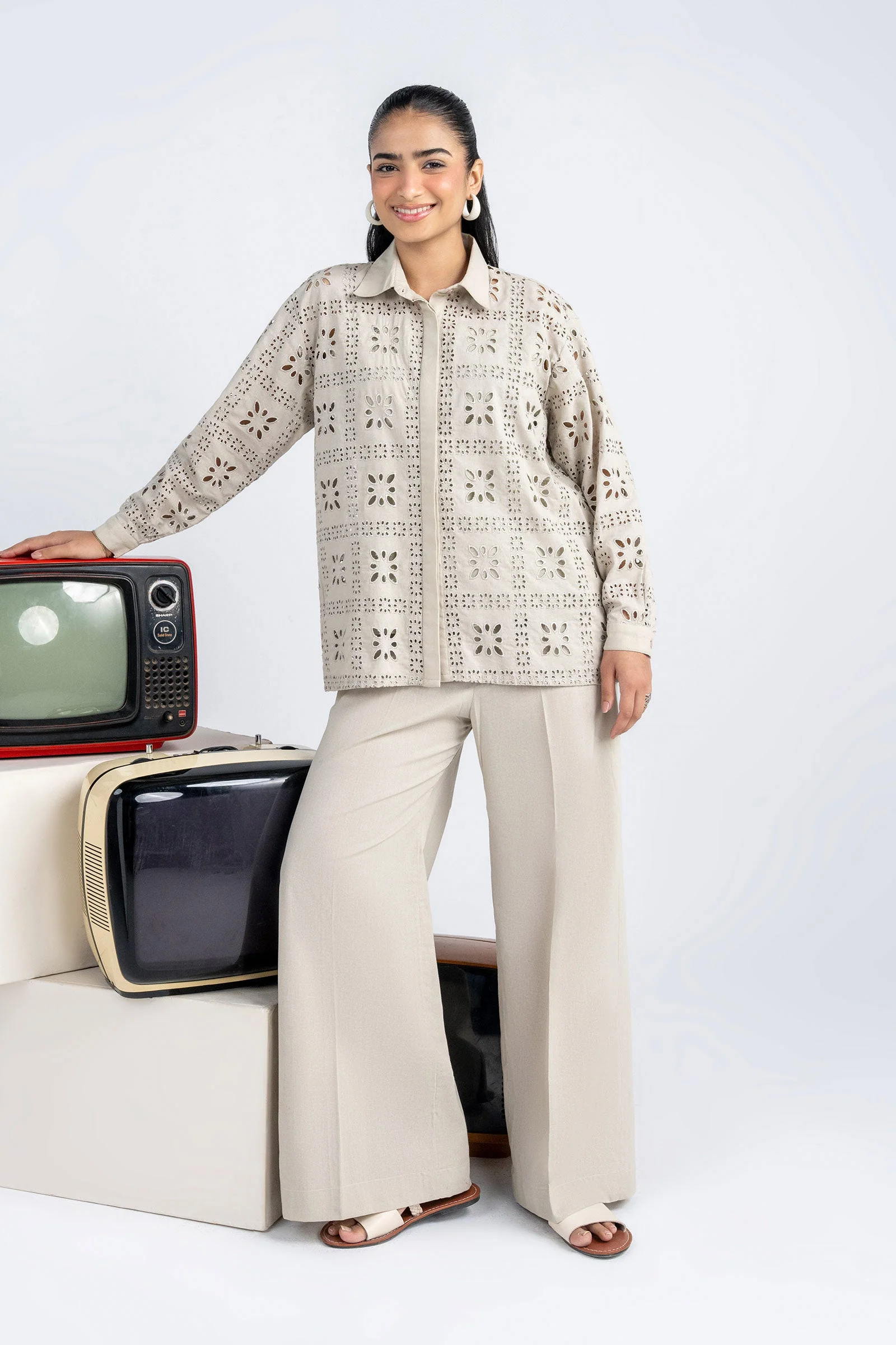 Schiffli Co-Ord Set - Image 3