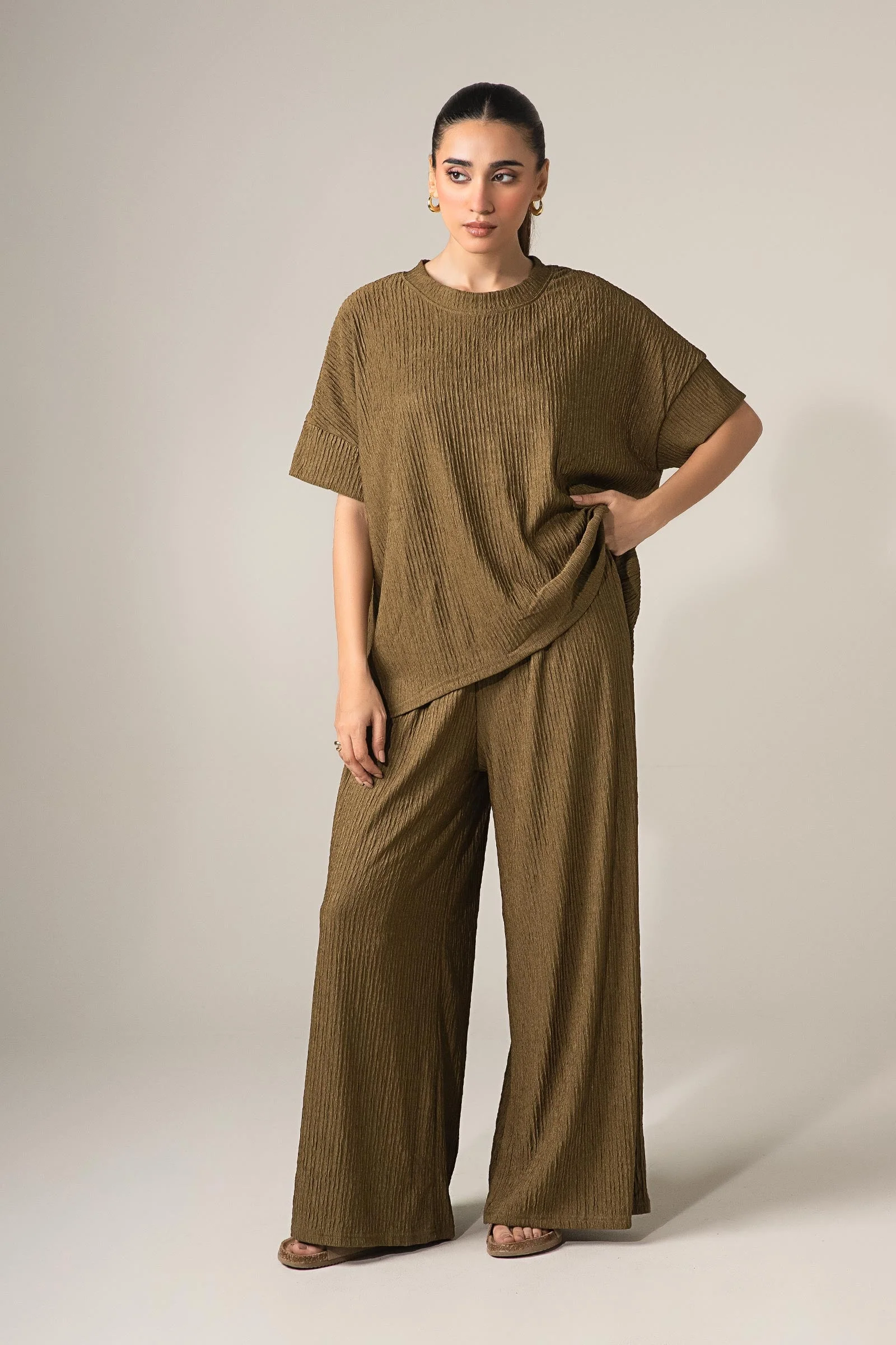 Crinkled Co-Ord Set - Image 2