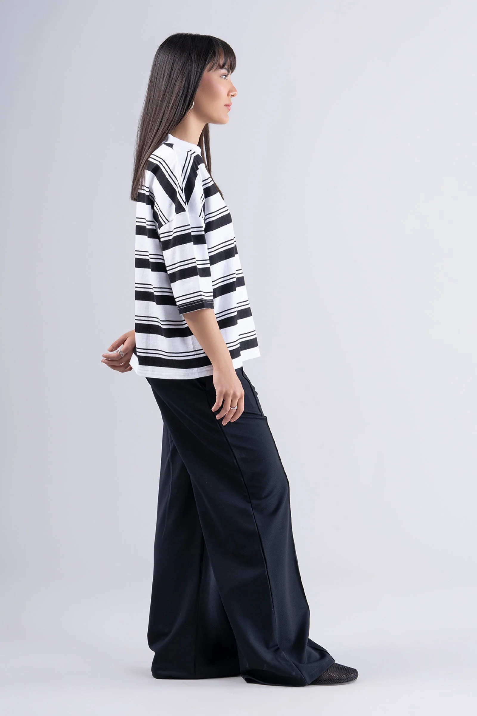 Basic Striped Top - Image 4
