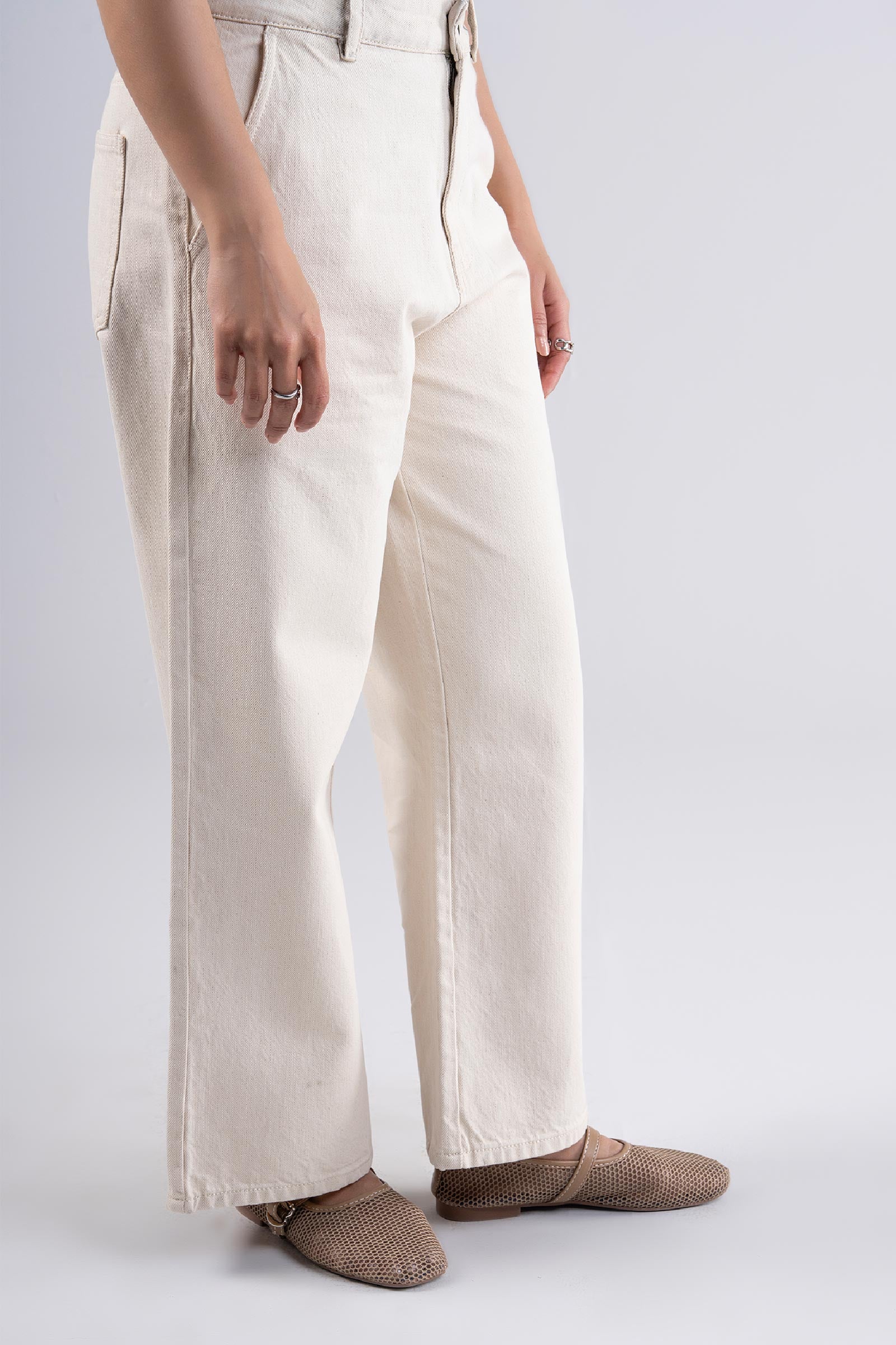 Cropped Wide-Leg Jeans - Image 3