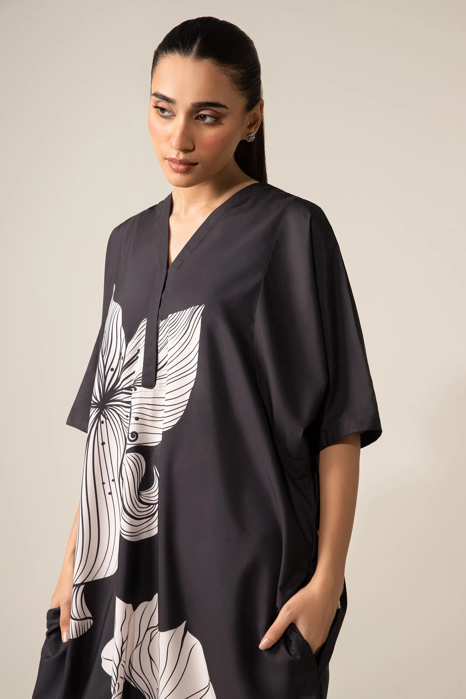 Poppy Printed Dress - Image 3