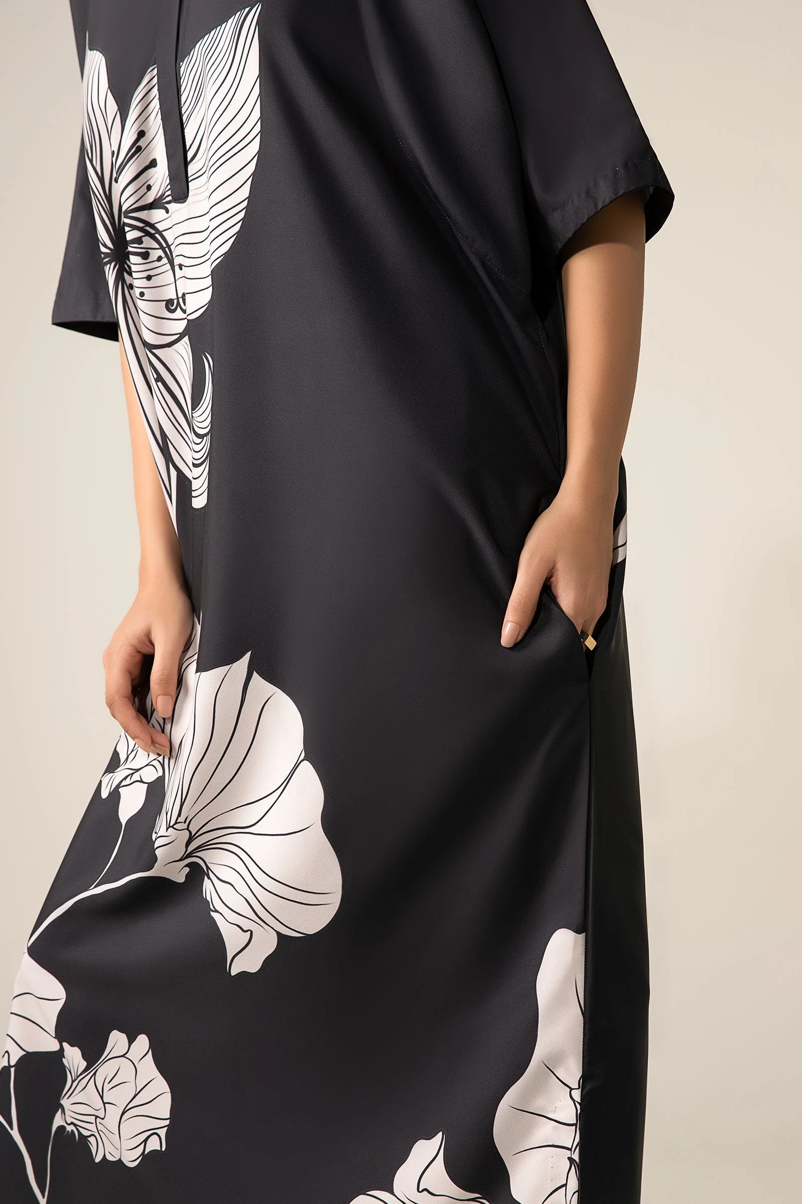 Poppy Printed Dress - Image 4
