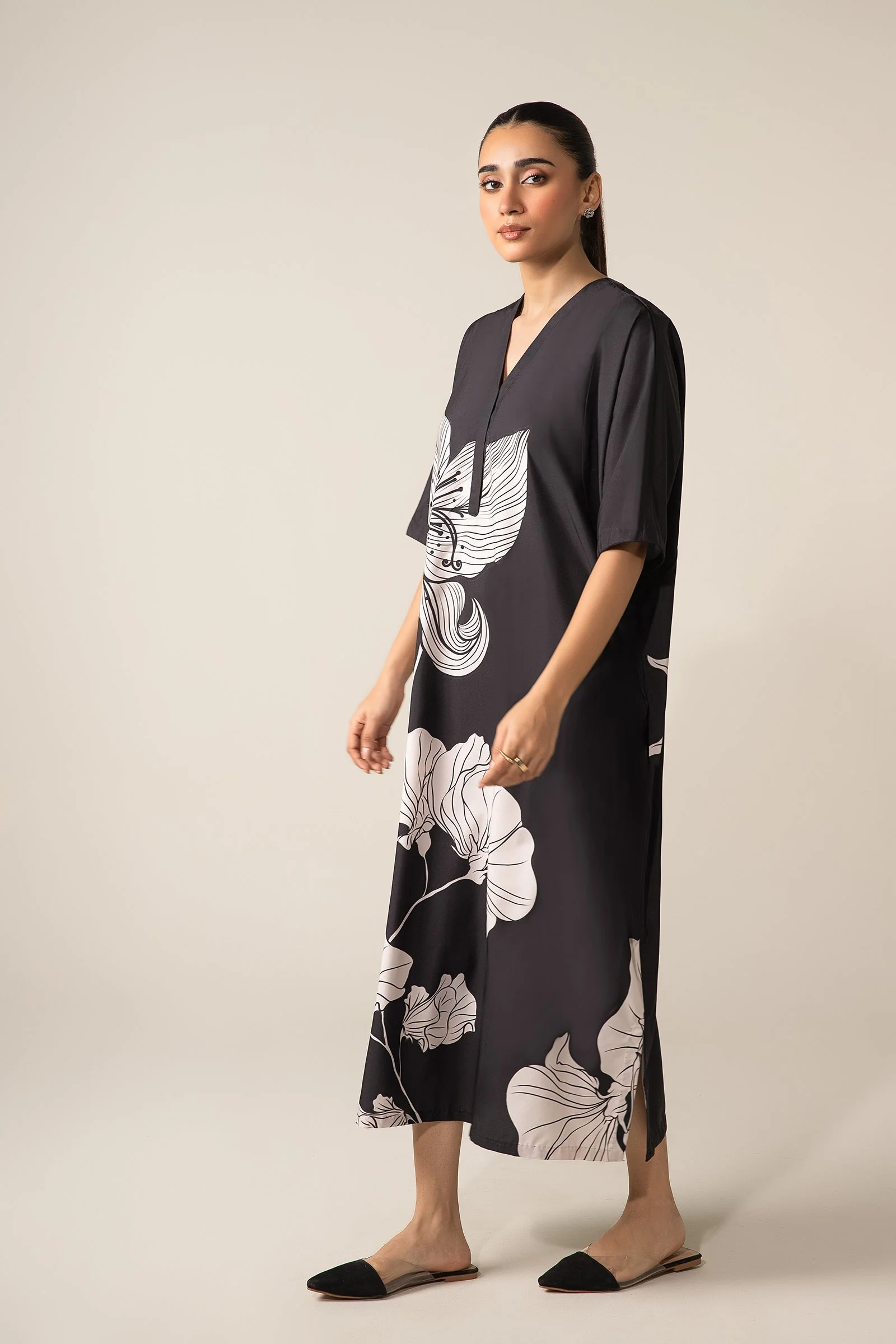 Poppy Printed Dress - Image 6