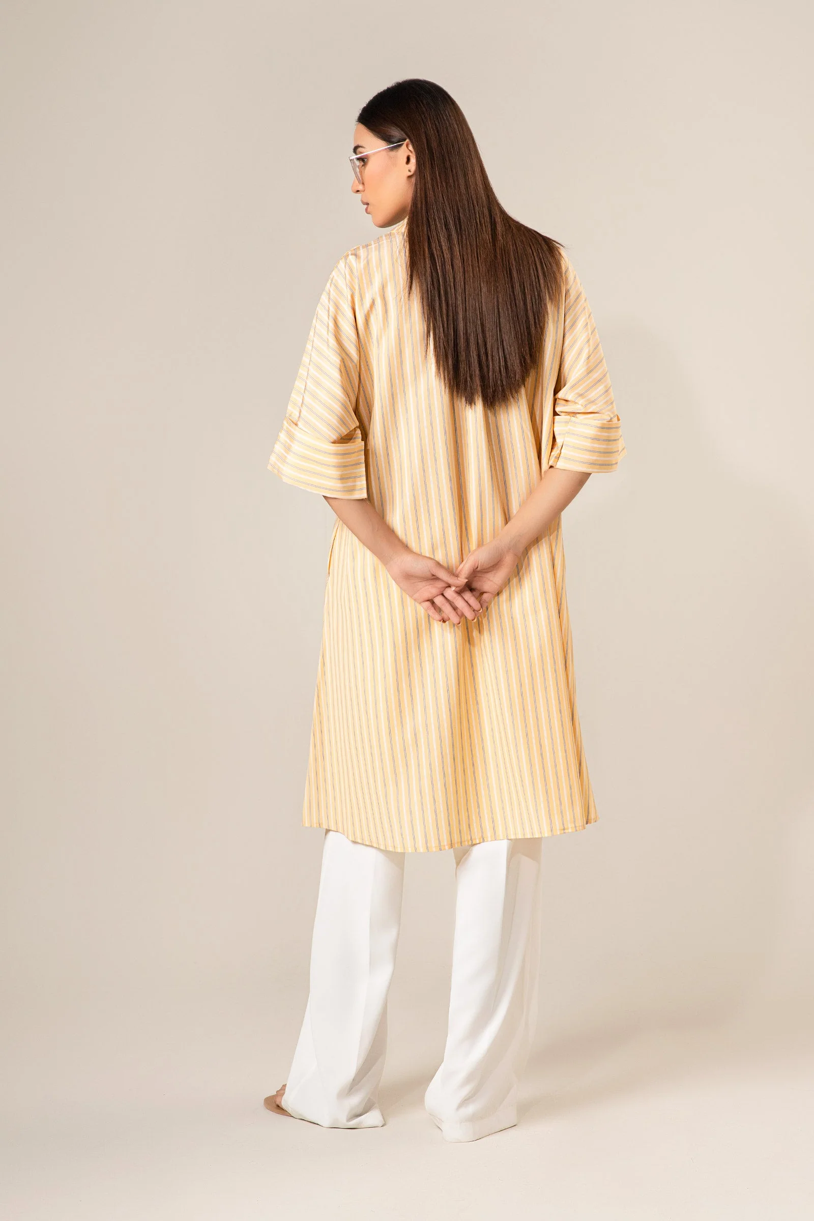 Belt Striped Tunic - Image 6
