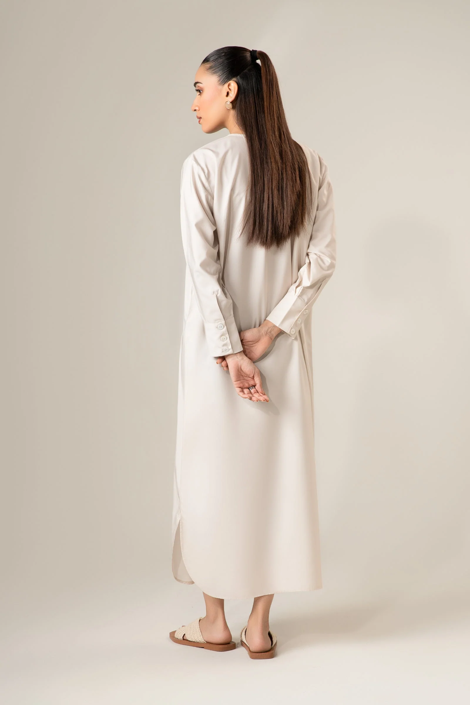 Abstract Print Dress - Image 6