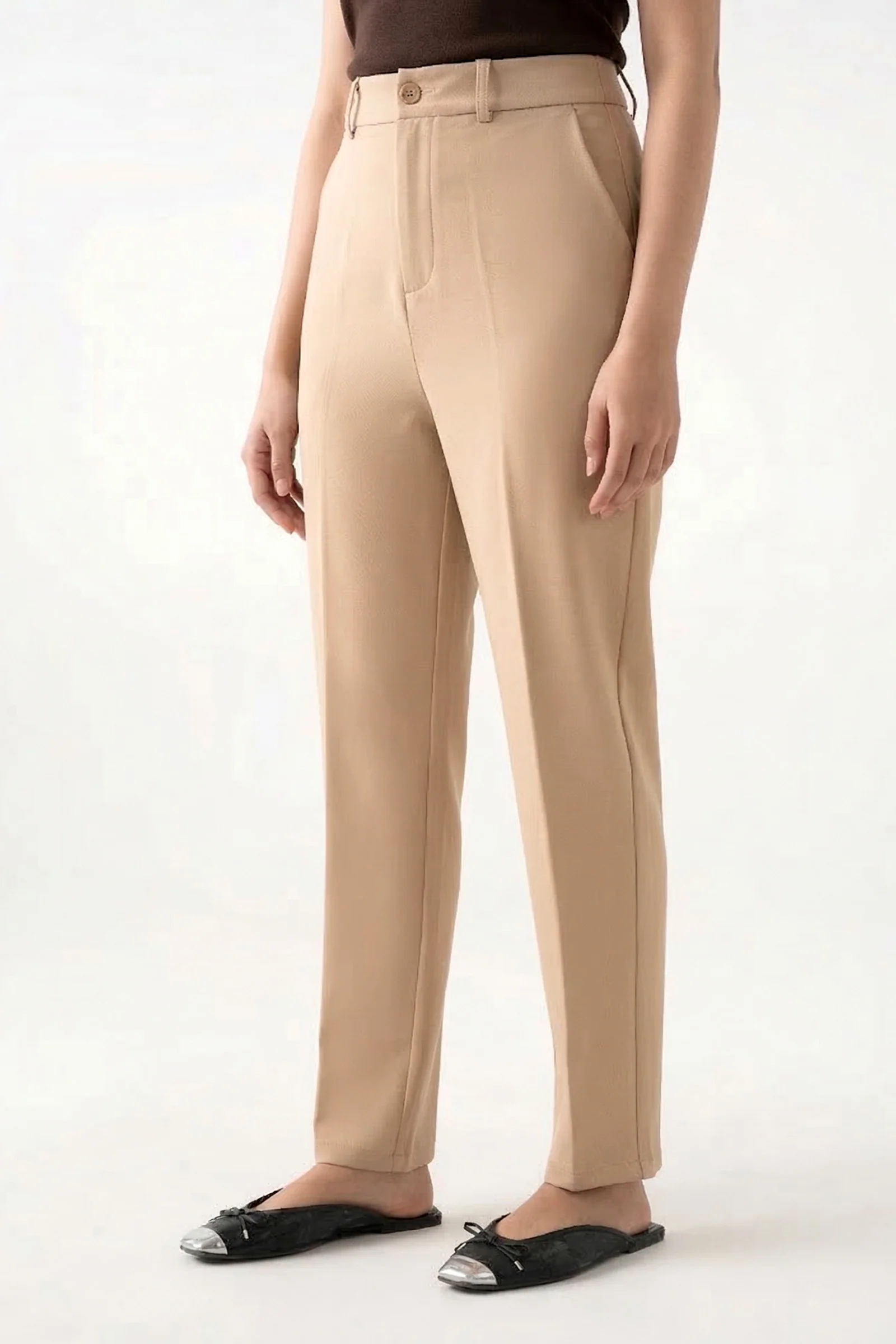 Woven Straight Pants - Image 3