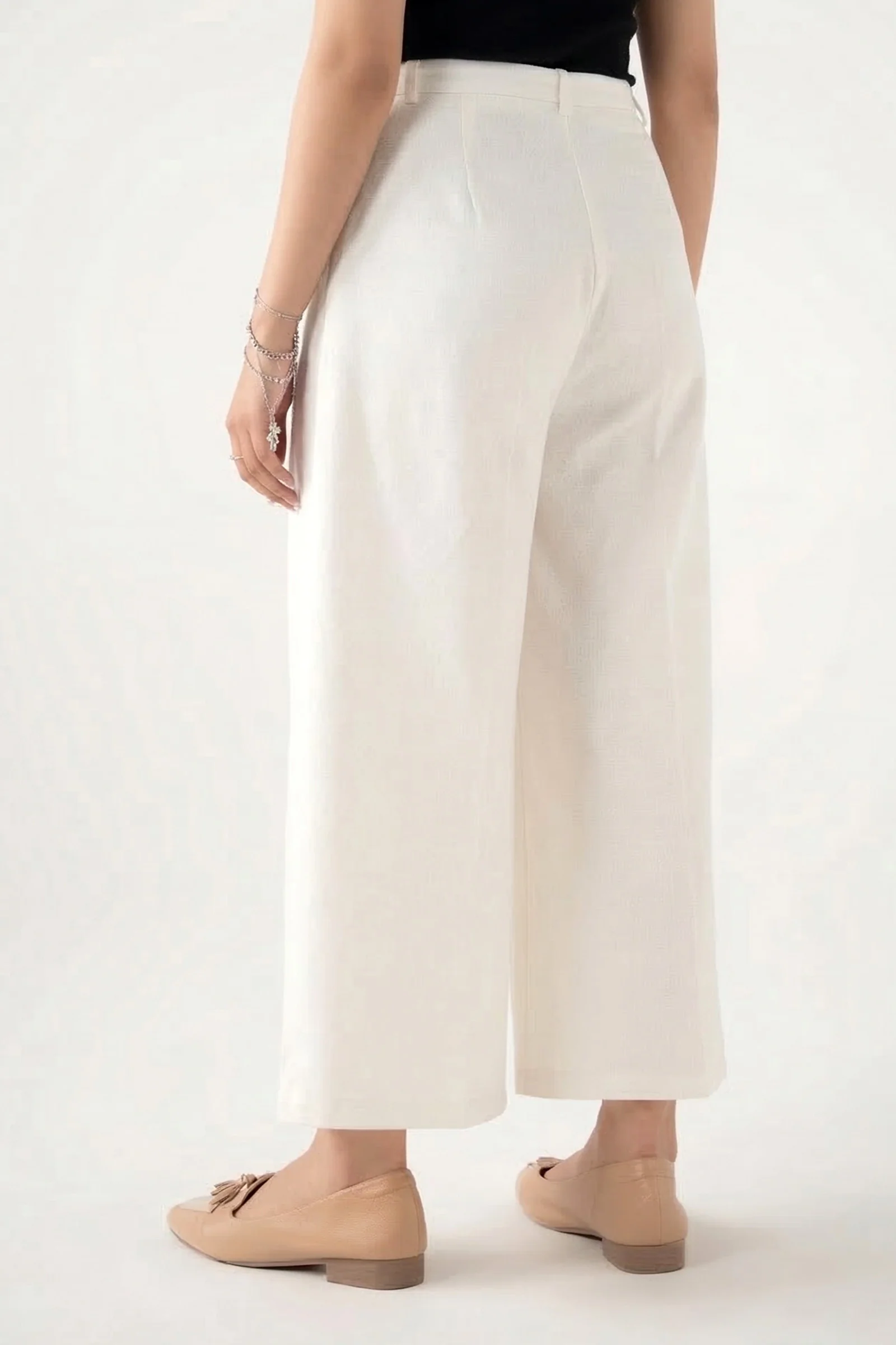 Essential Pleated Pants - Image 3