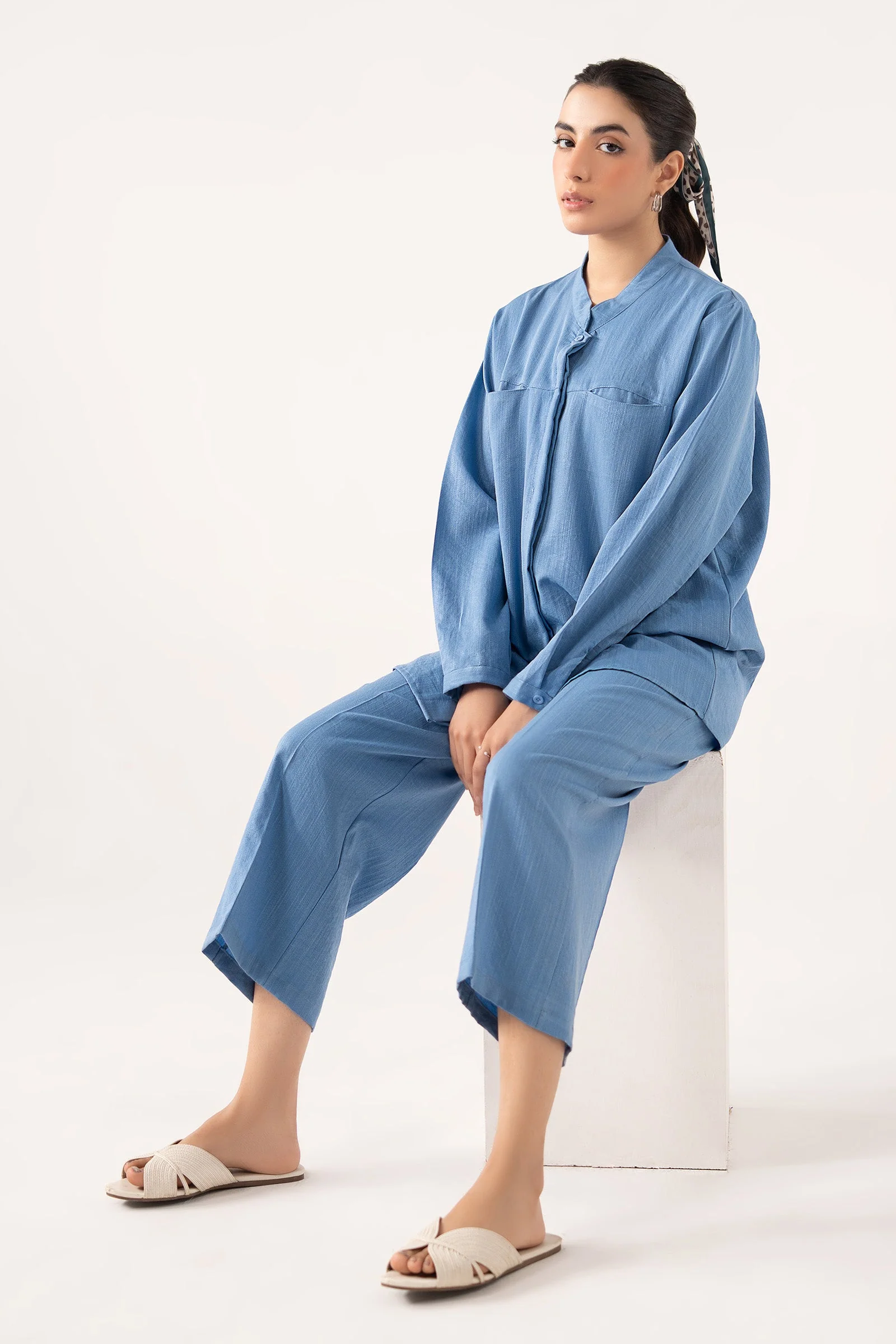 Textured Knit Set