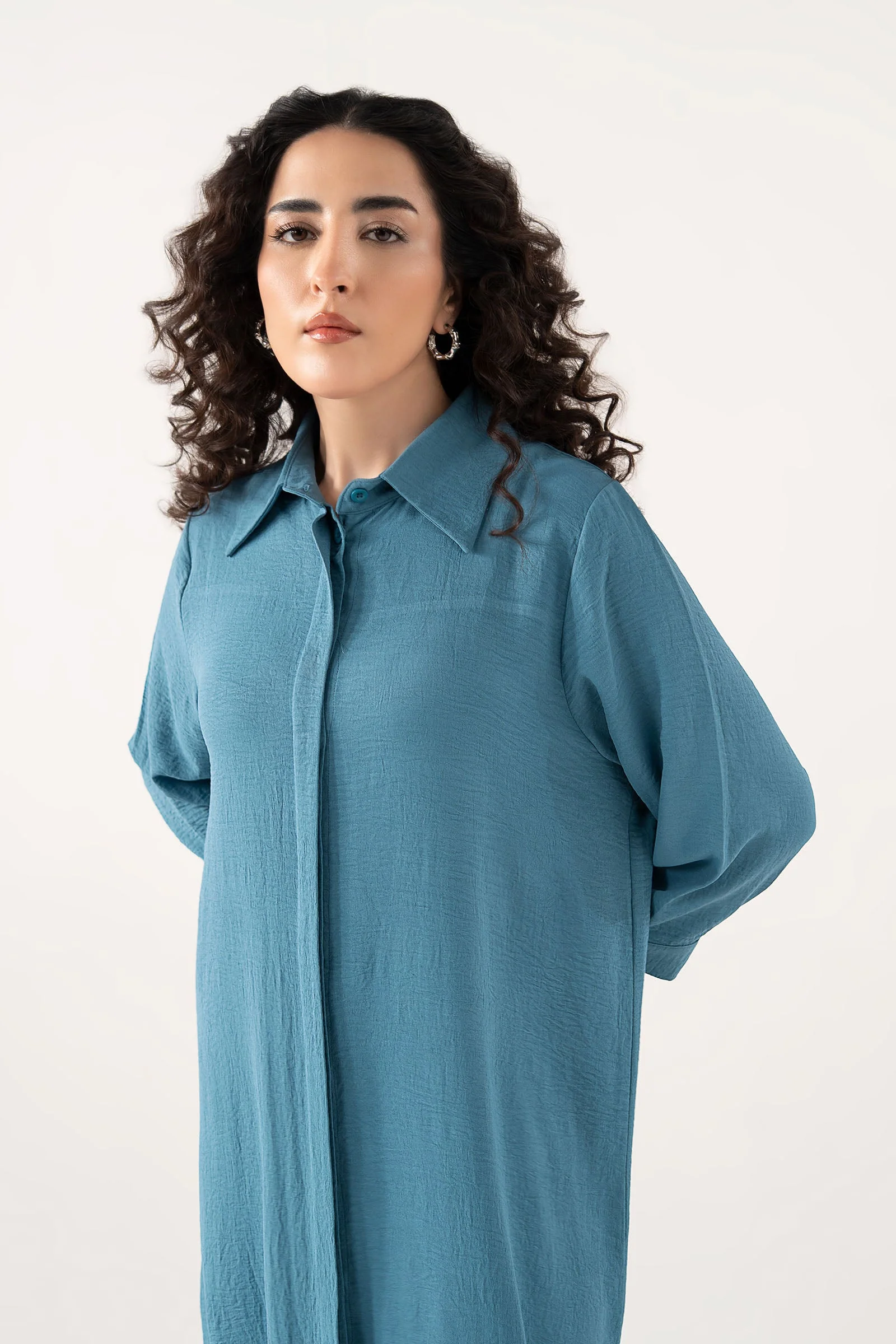 Stretchy Tunic Dress - Image 3