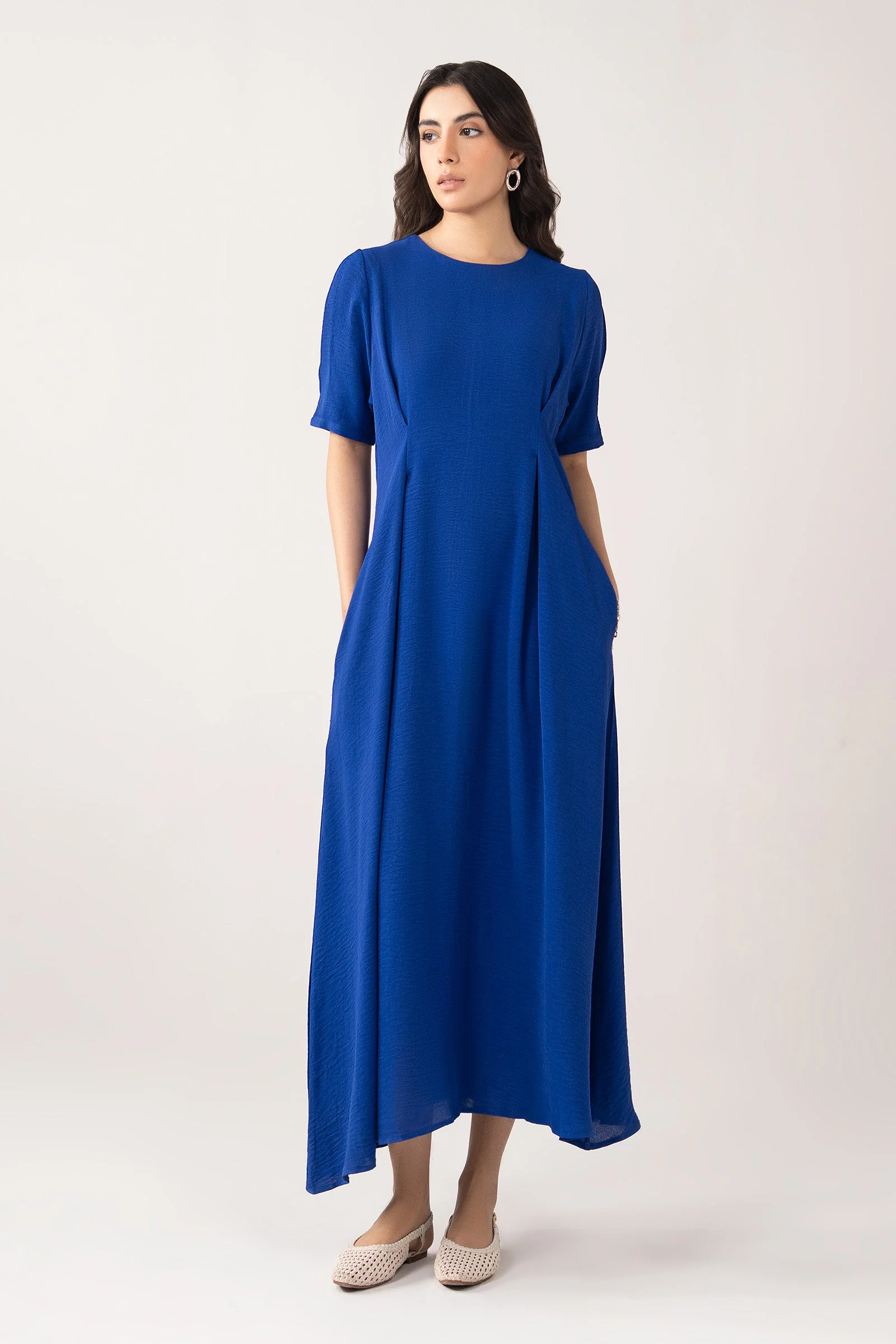 Box Pleated Dress - Image 2