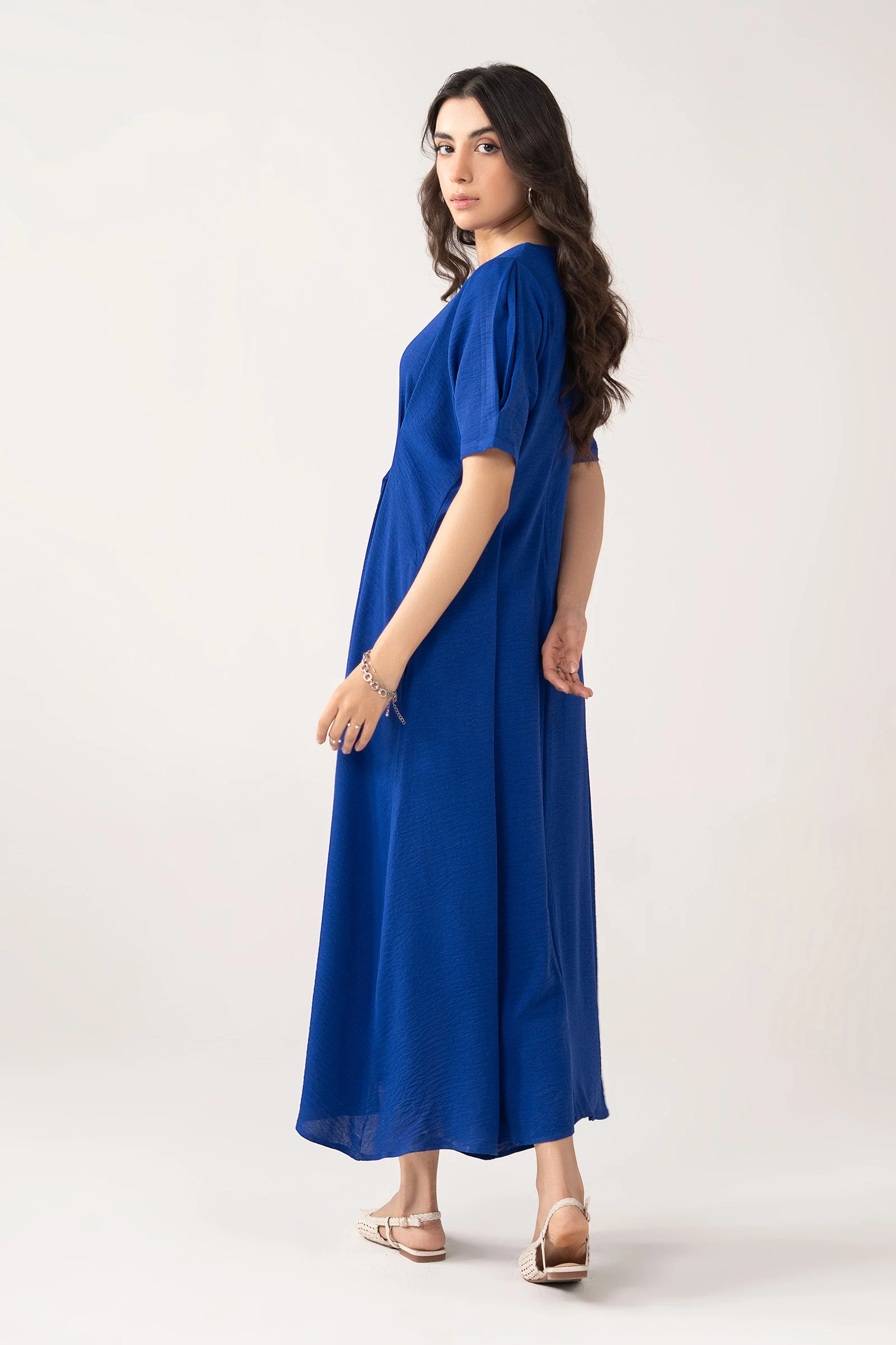 Box Pleated Dress - Image 6