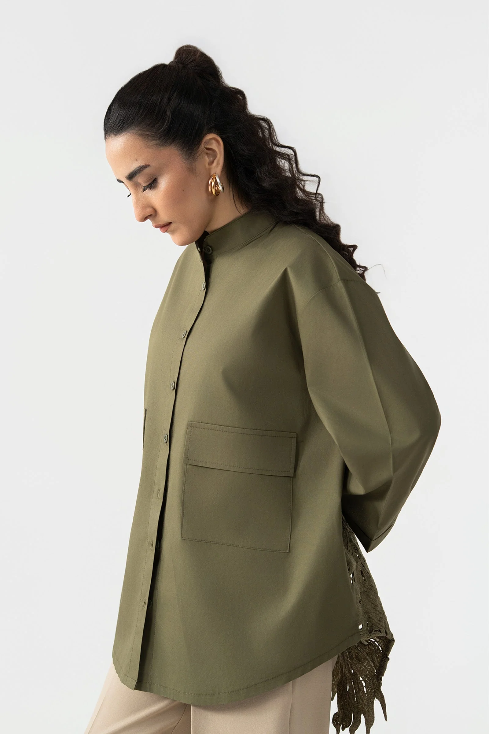 Lace-Back Shirt - Image 12