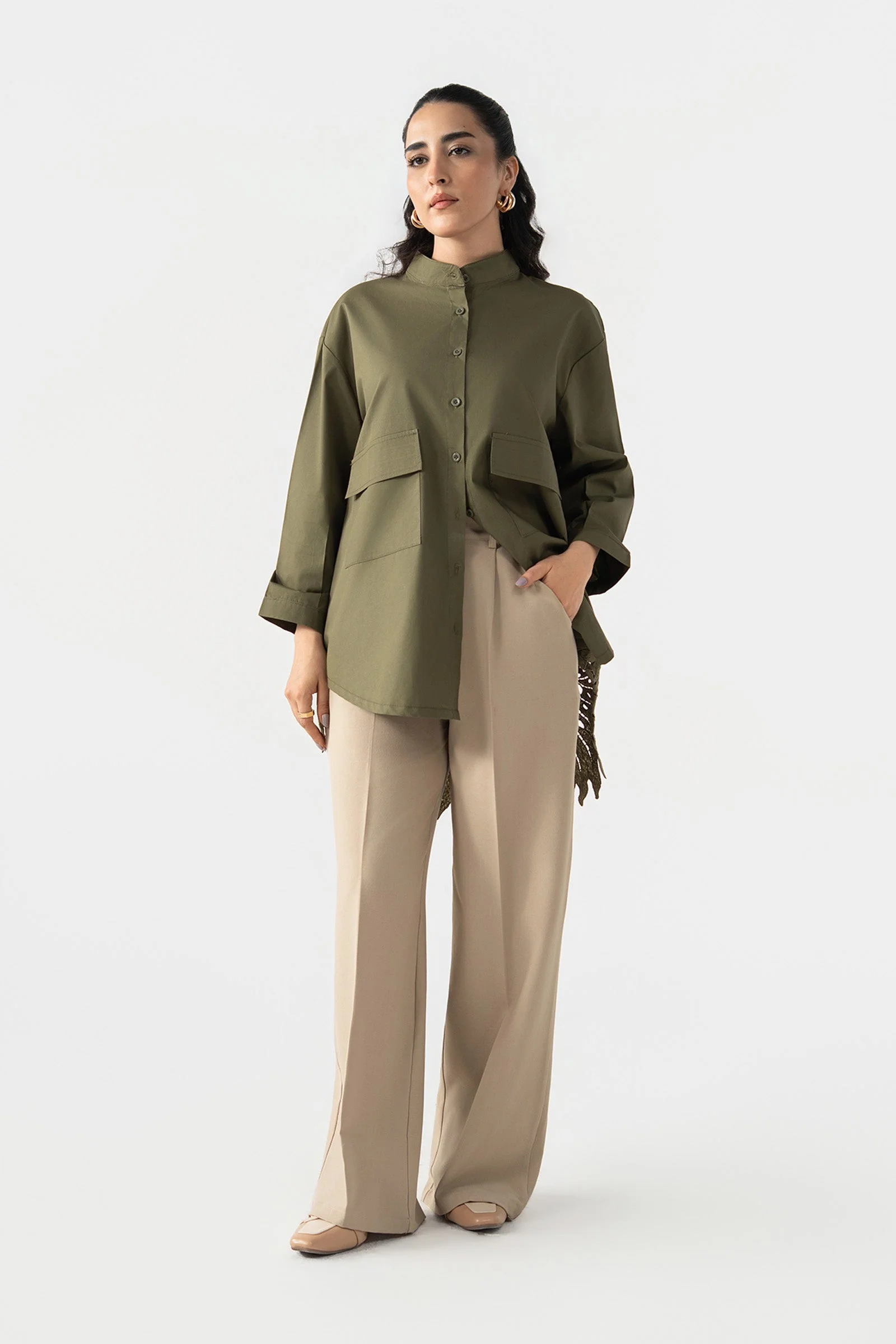 Lace-Back Shirt - Image 7