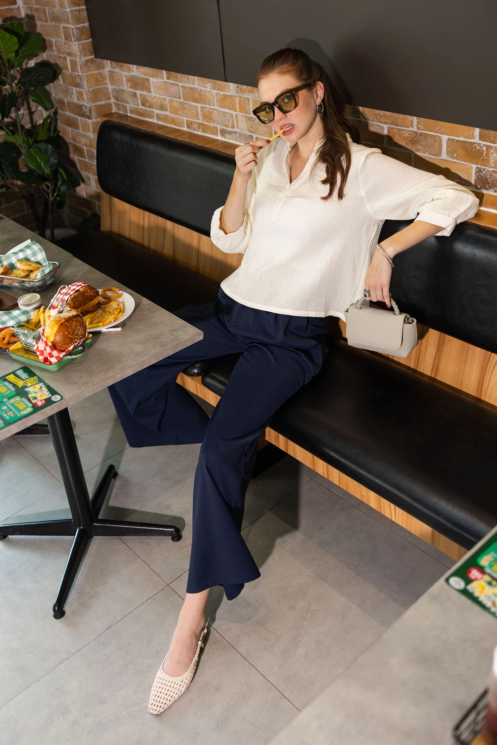 Muslin Buttoned Top - Image 3