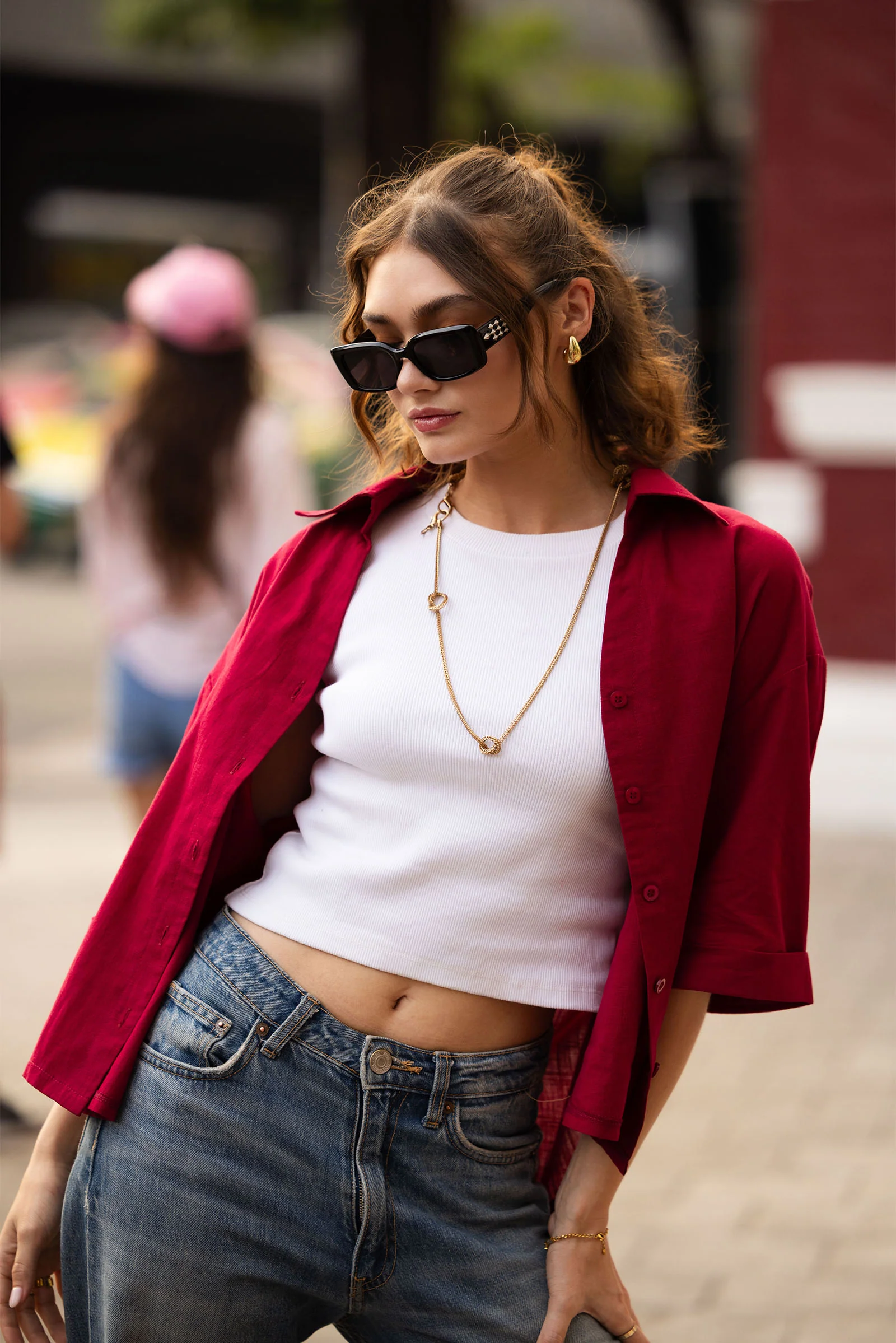 Casual Button-Down Top - Image 6