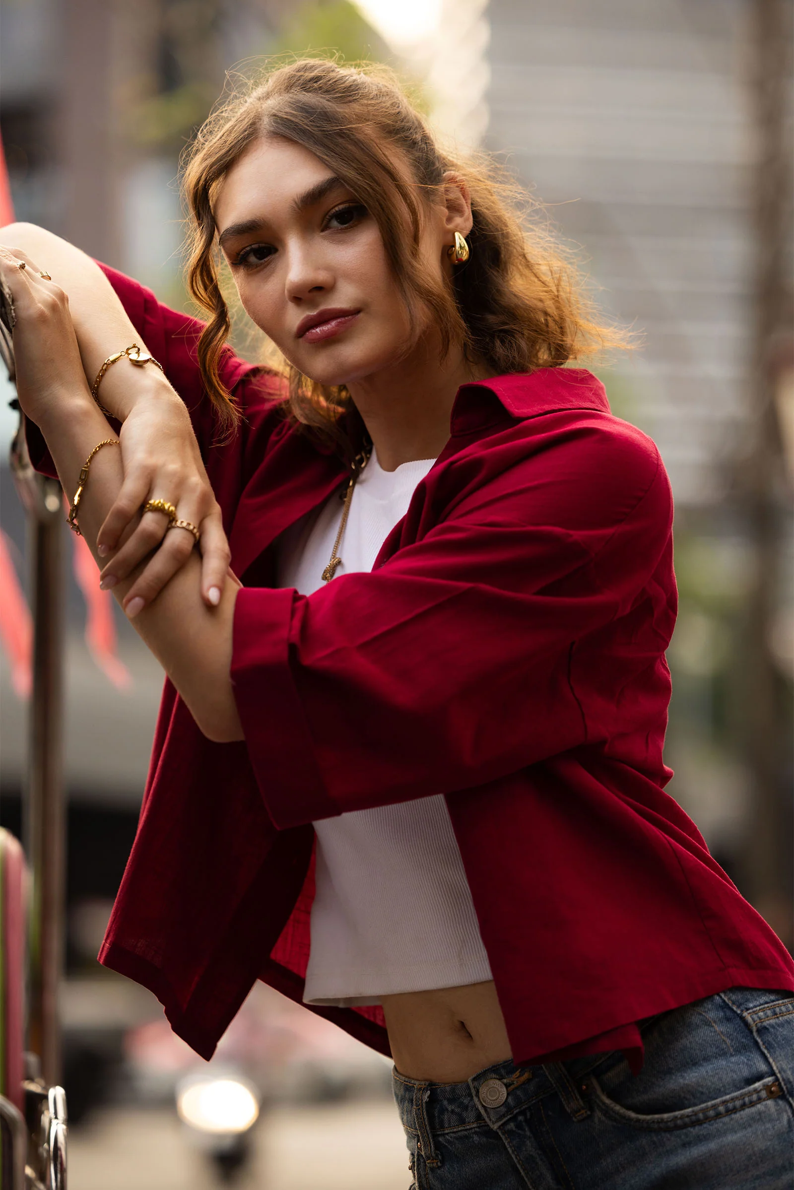 Casual Button-Down Top - Image 7