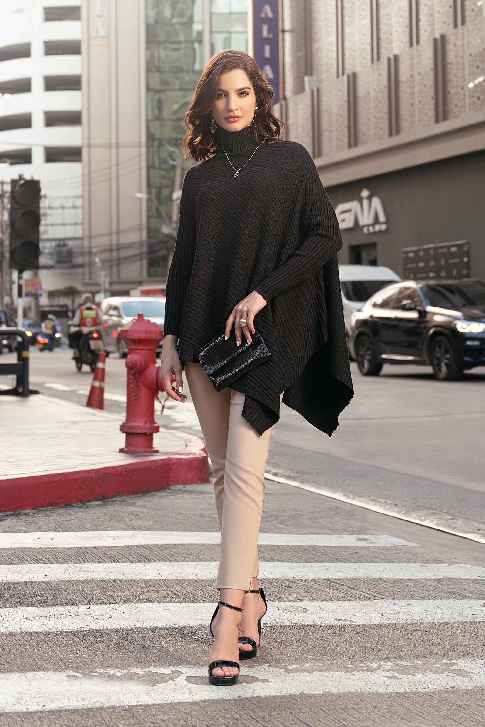Asymmetrical Sweater (Free Size) - Image 2