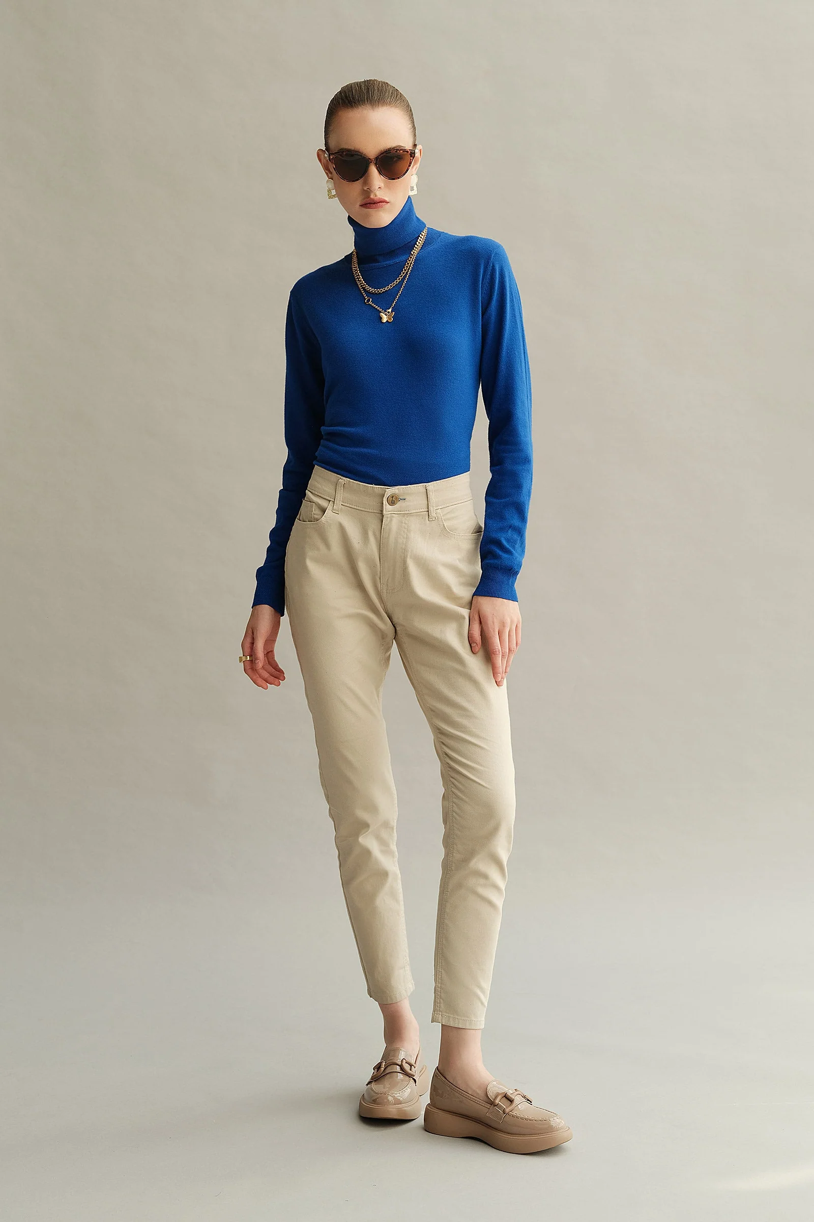 Turtle Neck Sweater (Free Size) - Image 2