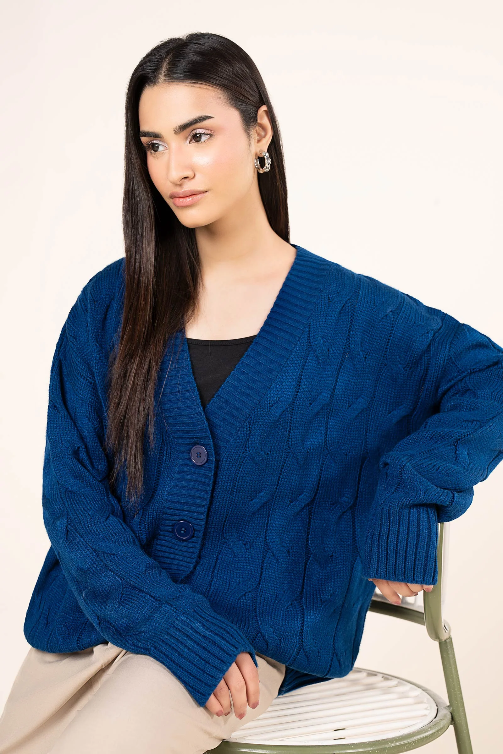 Button-Down Cardigan - Image 2