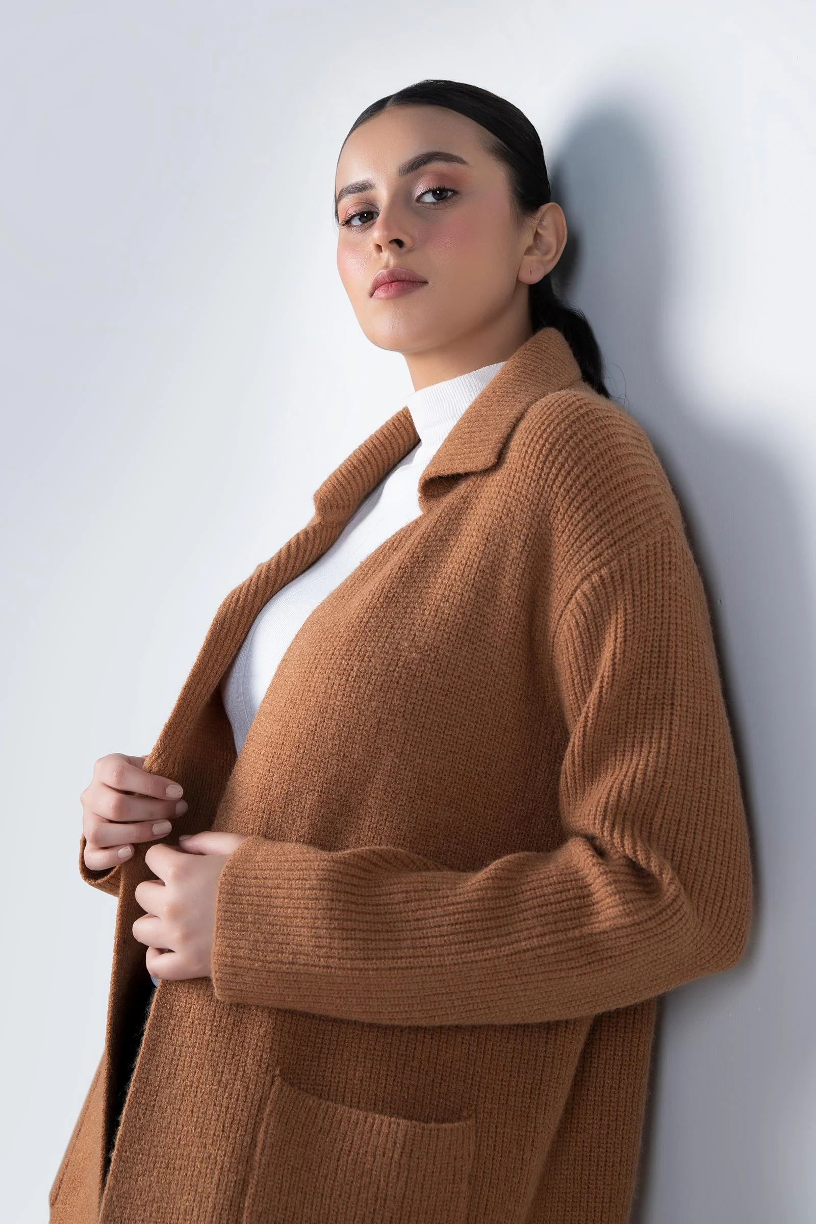 Long Lapel Cardigan - Image 4