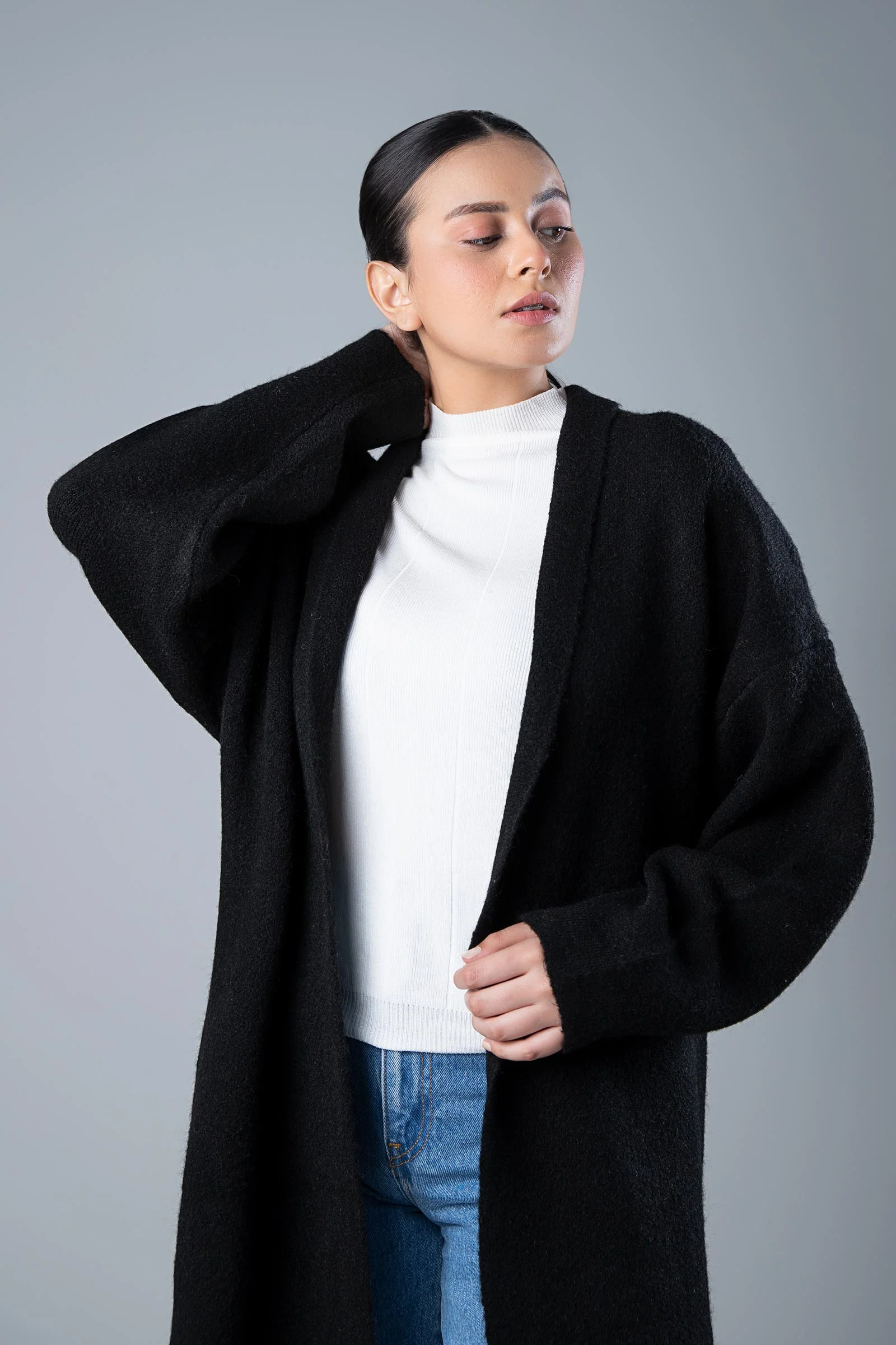 Fuzzy Cardigan