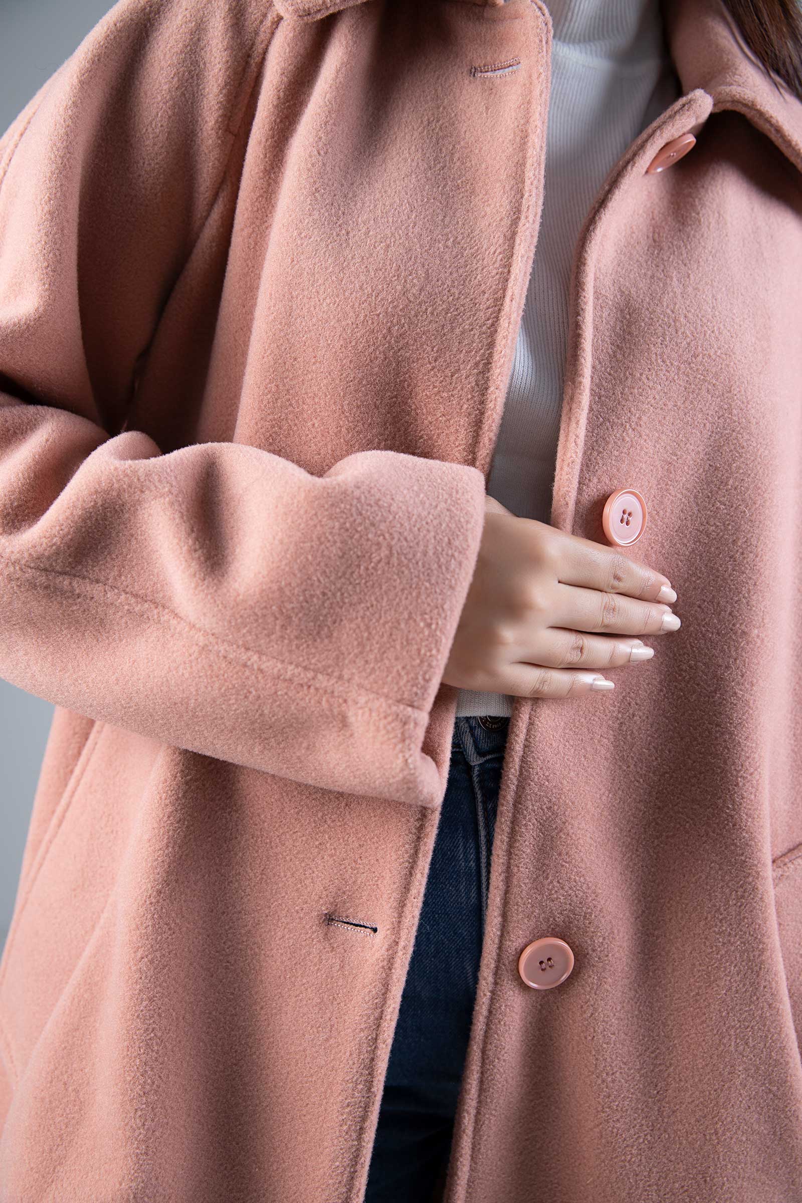 Basic Wool Coat - Image 3