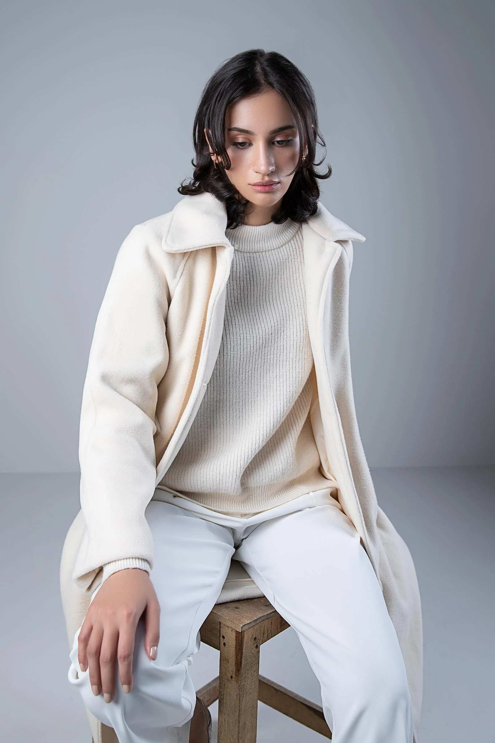 Basic Wool Coat - Image 3