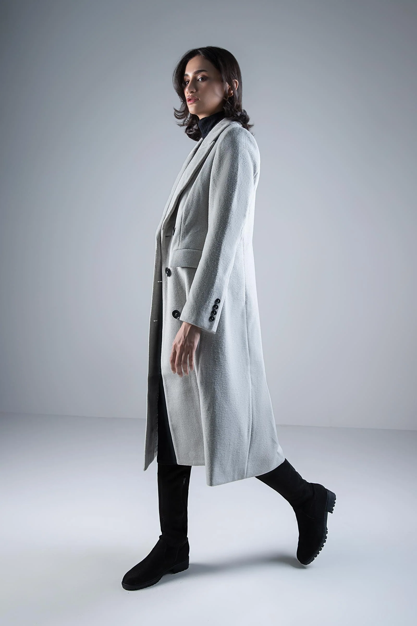 Classic Long Coat - Image 6